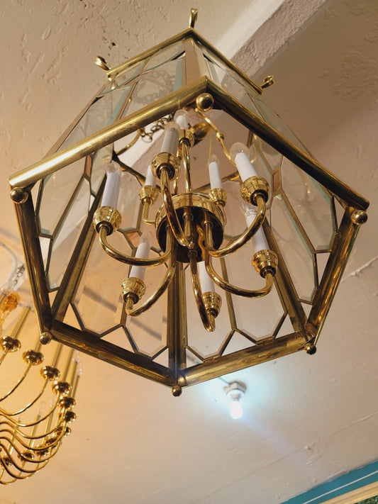 ✨ Stunning Tall Chandelier with 9 Lights ✨