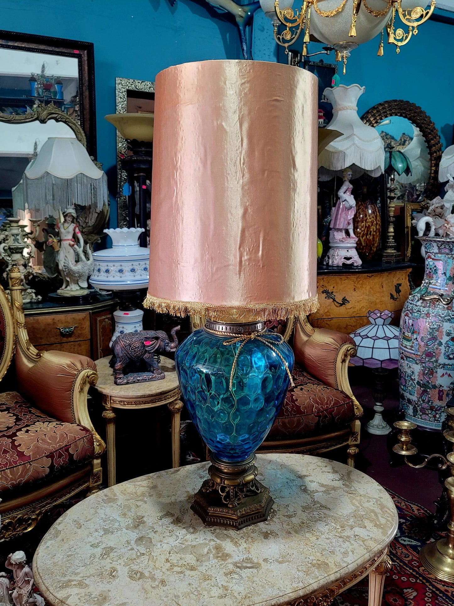 🕯️✨Hollywood Regency Lamp: Elegance and Glamour for your Home✨🕯️