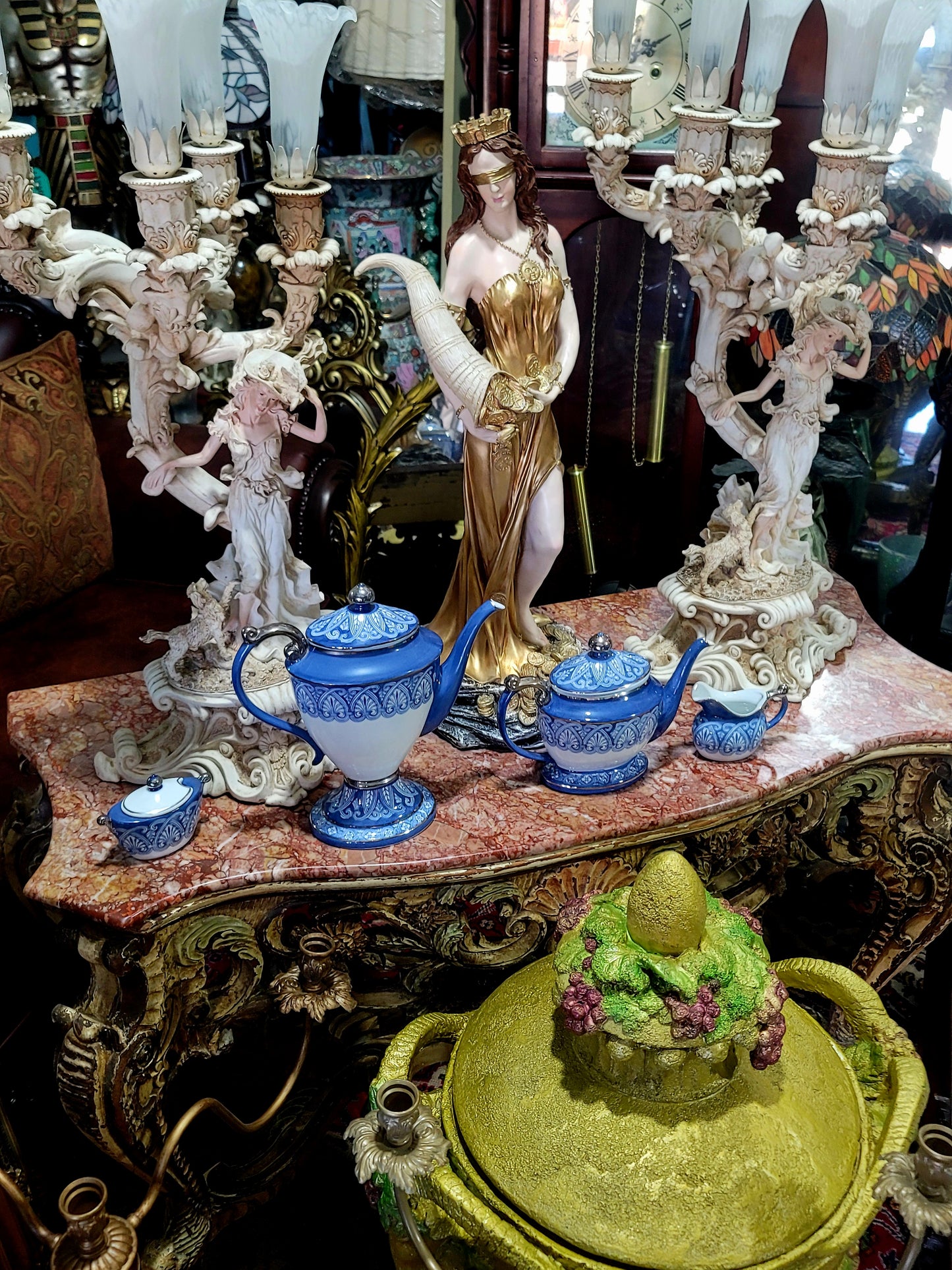 ✨Juego de Té de Porcelana Fina de 4 piezas✨