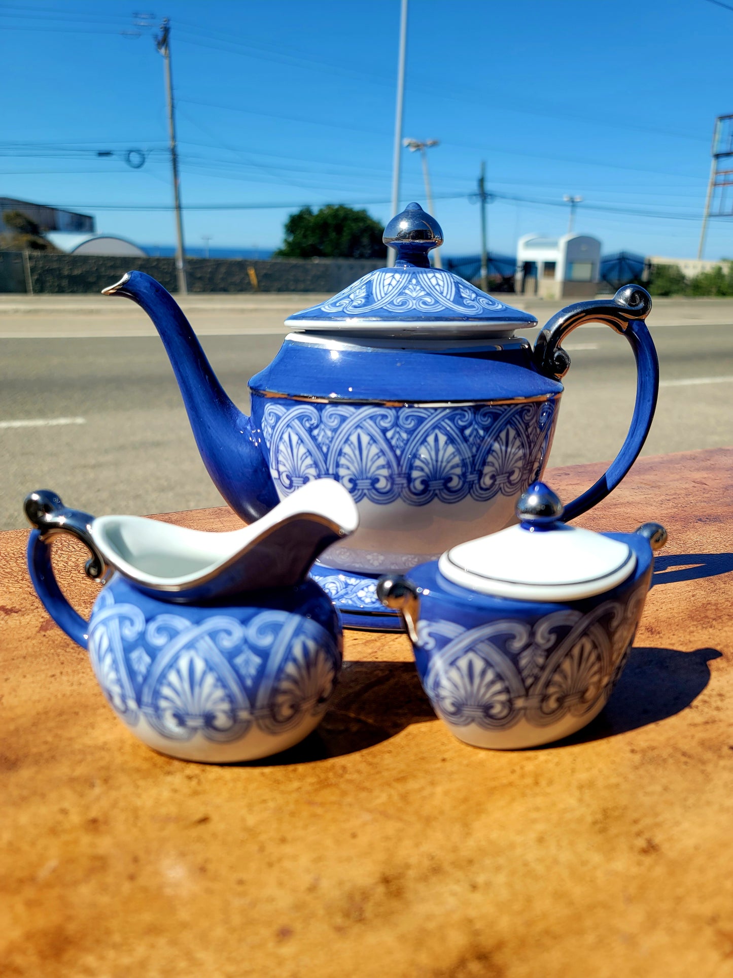 ✨Juego de Té de Porcelana Fina de 4 piezas✨