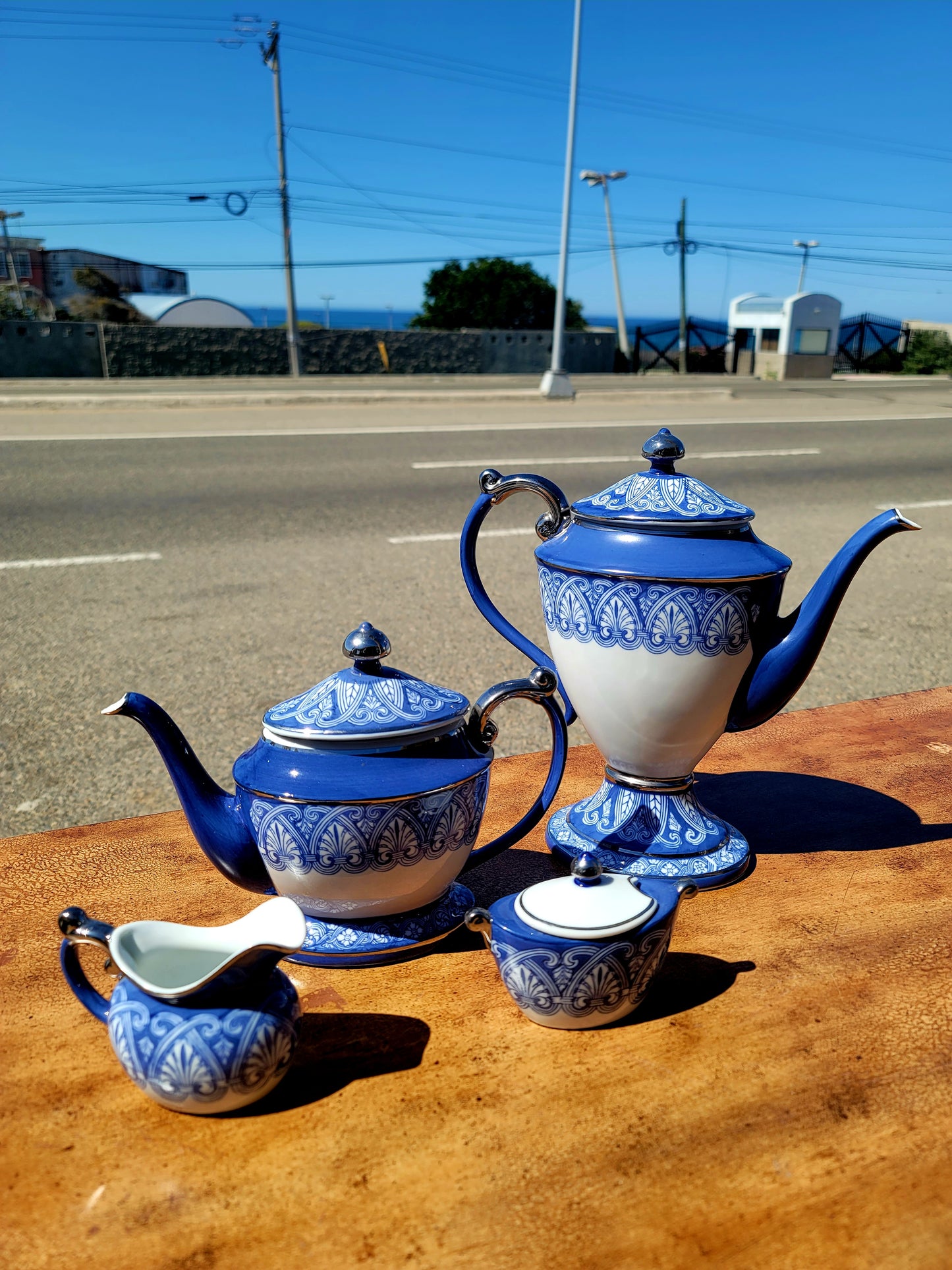 ✨Juego de Té de Porcelana Fina de 4 piezas✨