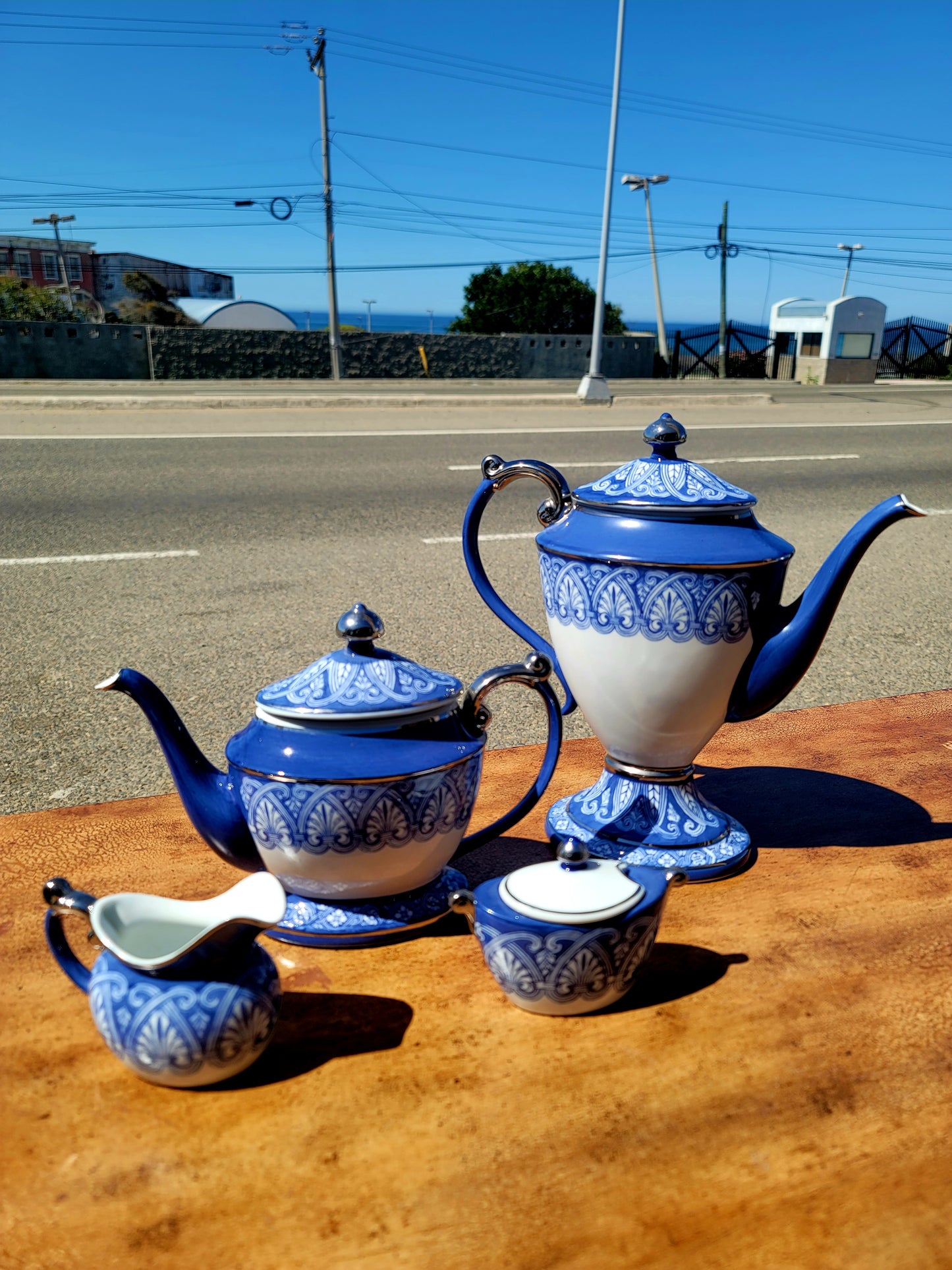 ✨Juego de Té de Porcelana Fina de 4 piezas✨