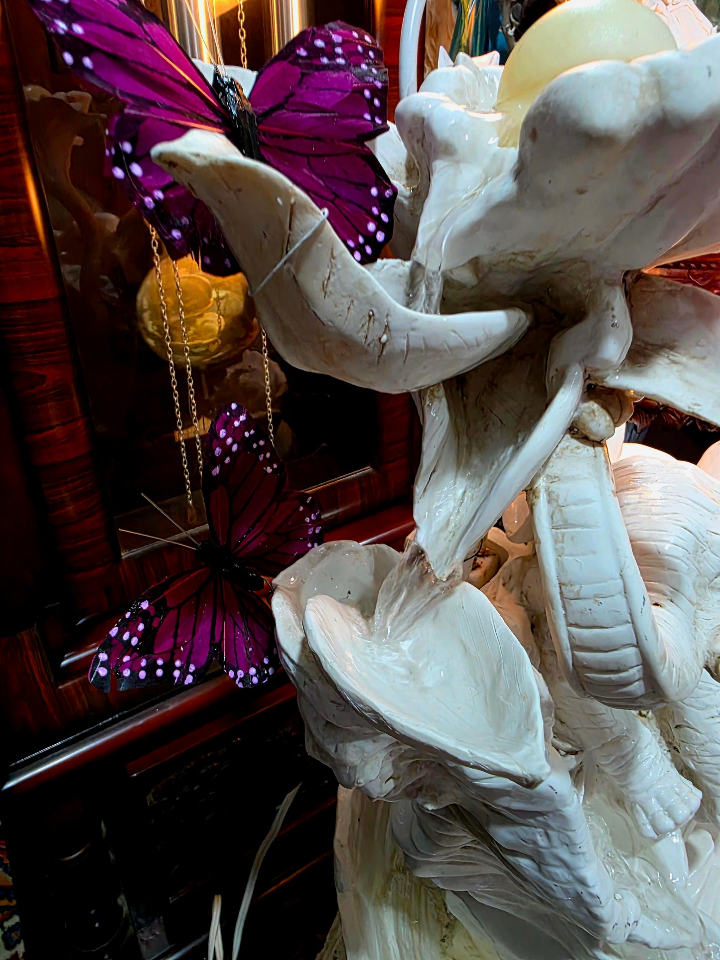 💧✨ Fuente Decorativa De Elefante con Iluminación – Elegancia y Arte en Rosarito Antiques ✨💧