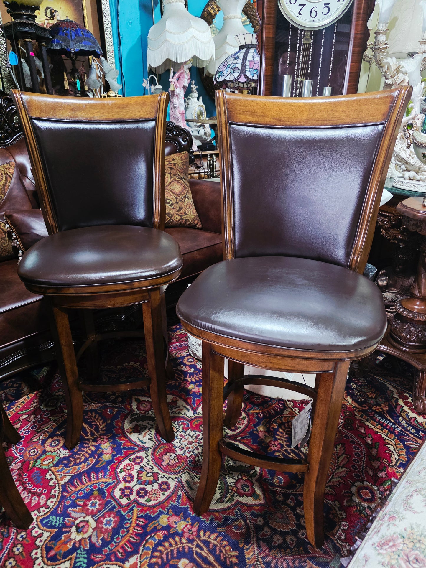 🪑🪑🪑🪑🪑 Conjunto de Bancos Giratorios de 5 Piezas, Elaborados por Harper Swivel Barstools 🪑🪑🪑🪑🪑
