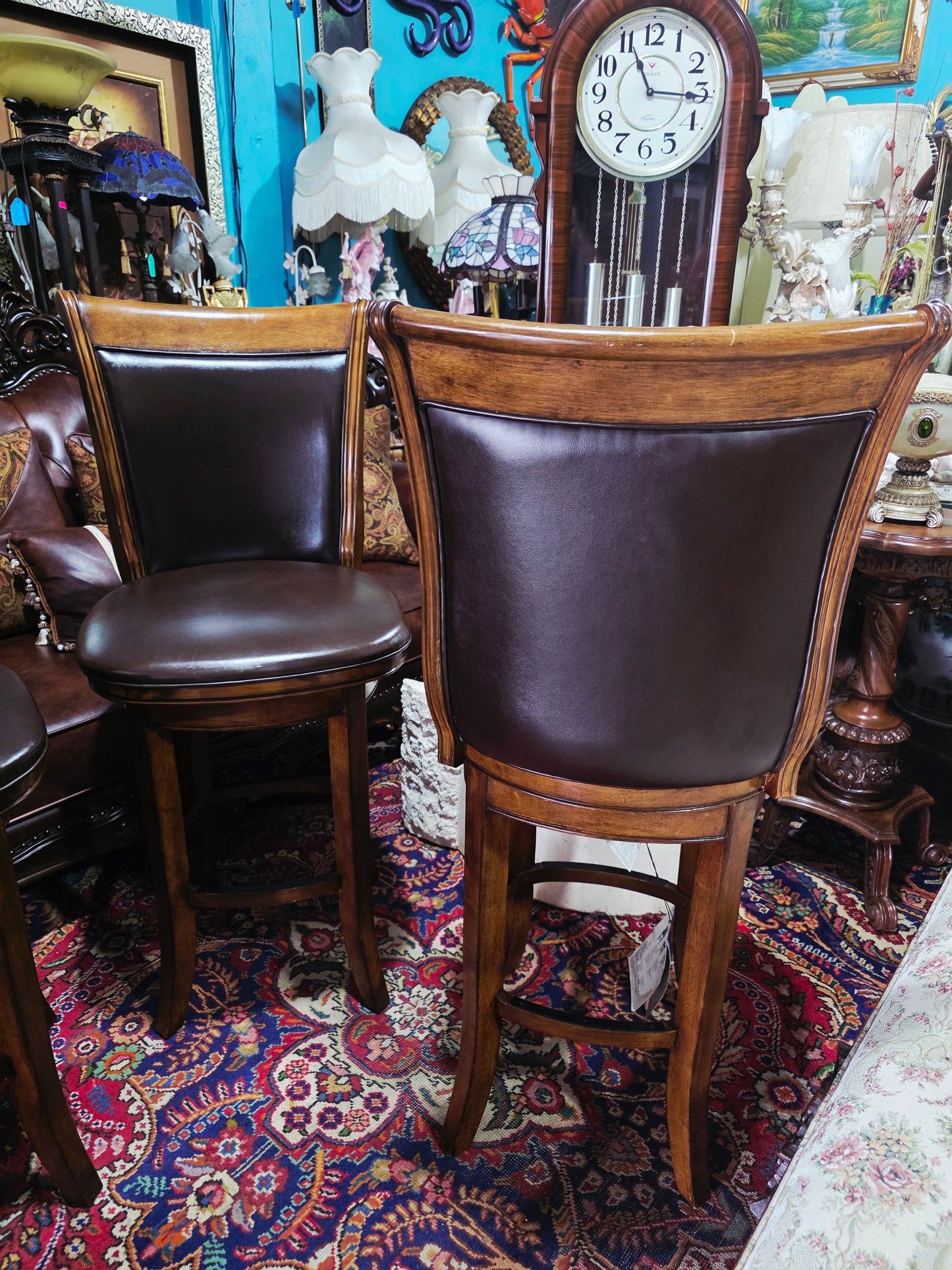 🪑🪑🪑🪑🪑 Conjunto de Bancos Giratorios de 5 Piezas, Elaborados por Harper Swivel Barstools 🪑🪑🪑🪑🪑