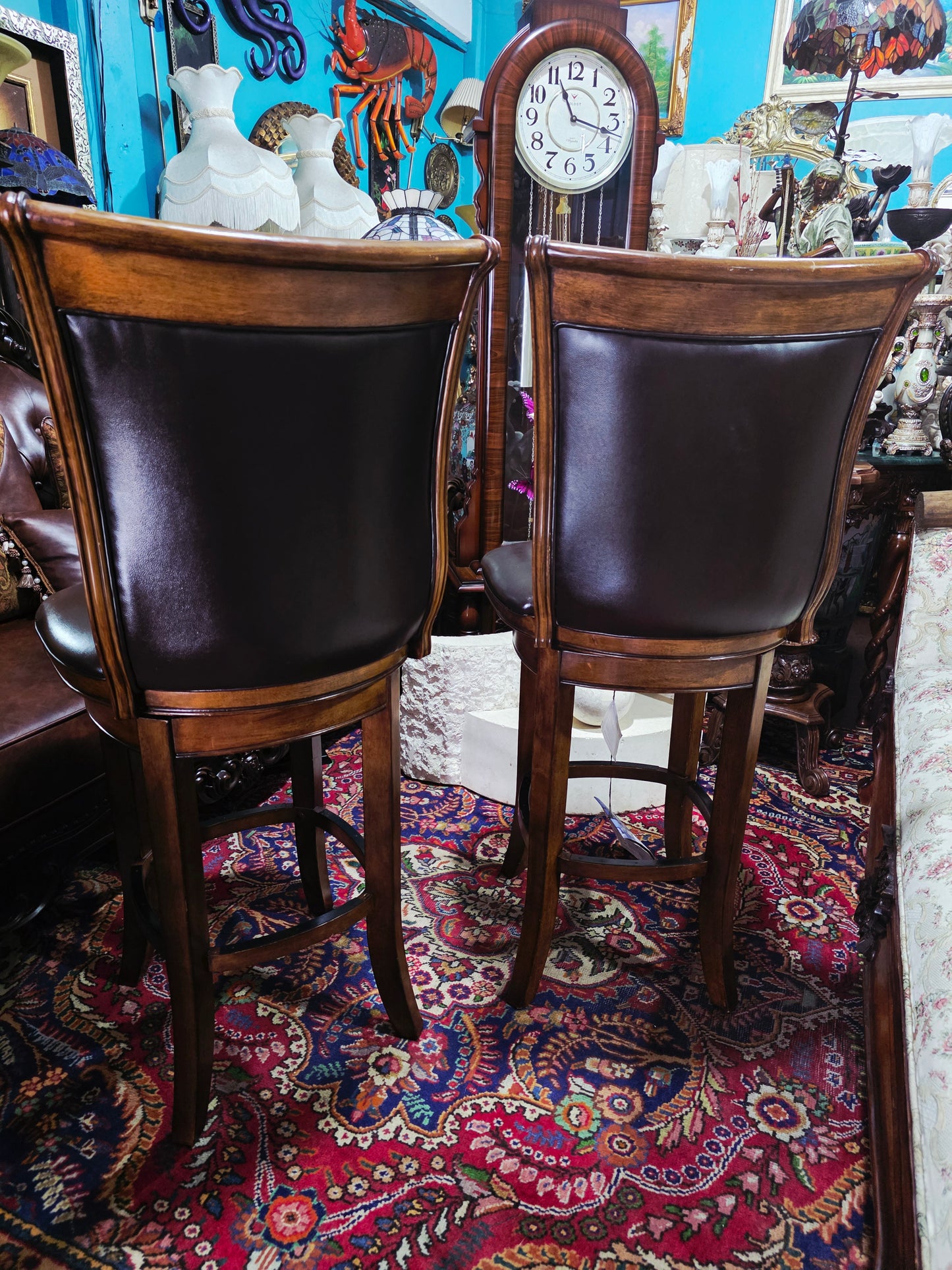 🪑🪑🪑🪑🪑 Conjunto de Bancos Giratorios de 5 Piezas, Elaborados por Harper Swivel Barstools 🪑🪑🪑🪑🪑