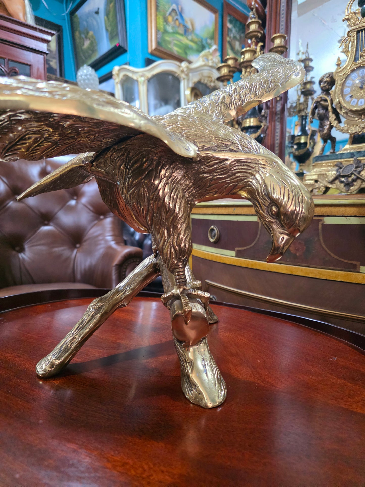 🦅Majestic Eagle Sculpture – Beauty and Elegance in Every Detail🦅