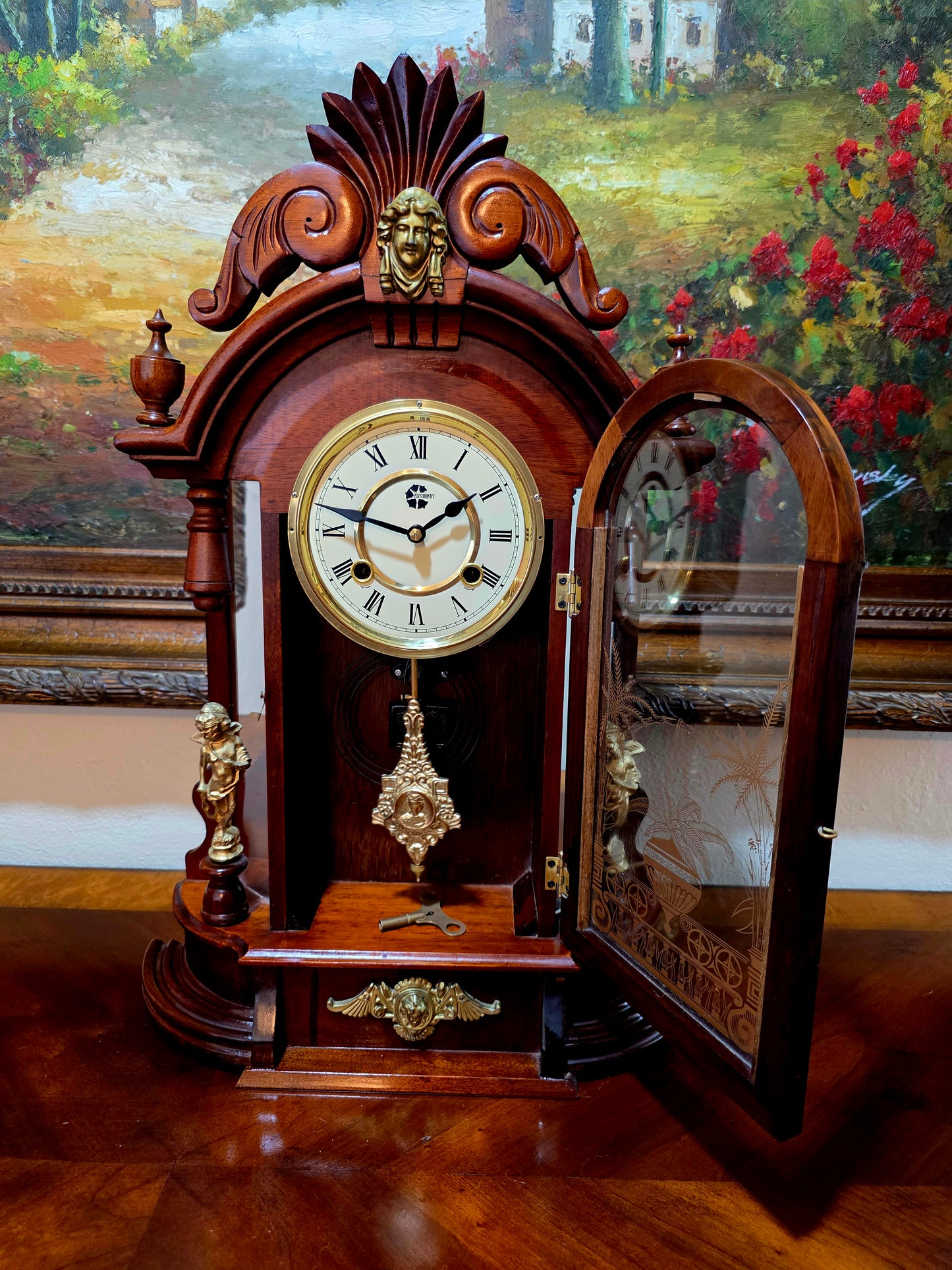 🕰️ Reloj Mecánico Westminster – Elegancia Atemporal en Rosarito Antiques 🕰️