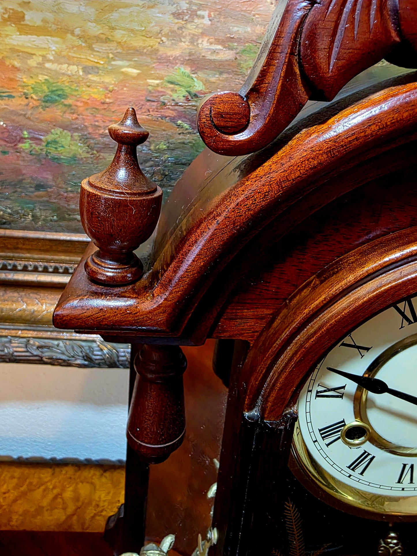 🕰️ Reloj Mecánico Westminster – Elegancia Atemporal en Rosarito Antiques 🕰️