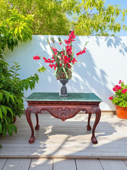 🌿✨Credenza de epoca con marmol verde veteado ✨🌿