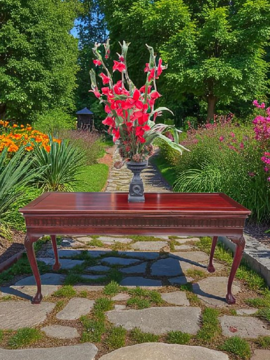 🌿✨Credenza Chippendale – Elegancia tallada en madera ✨🌿