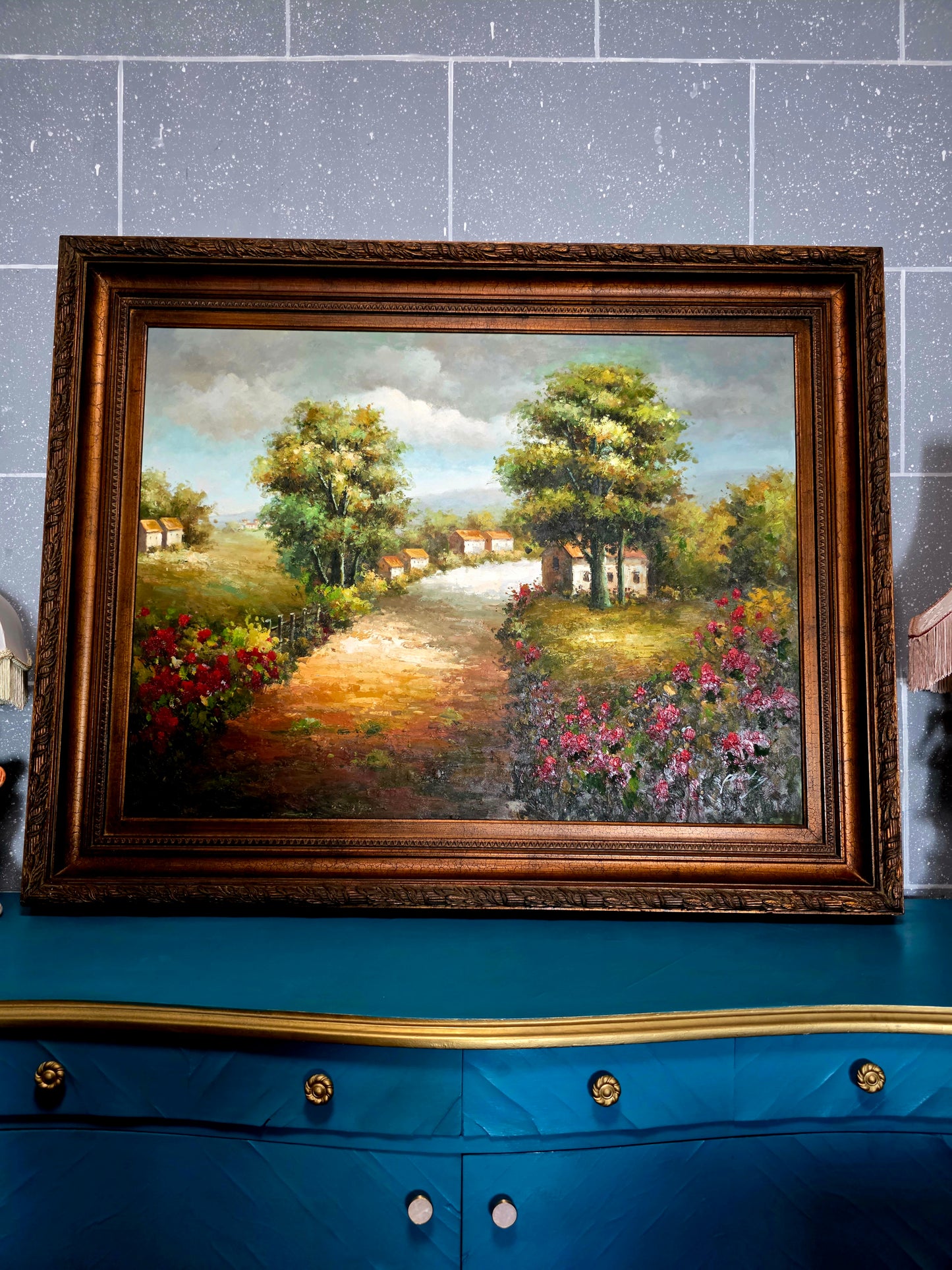 🌺El Camino a Casa” – Pintura Original con Certificado de Autenticidad🖌️🎨