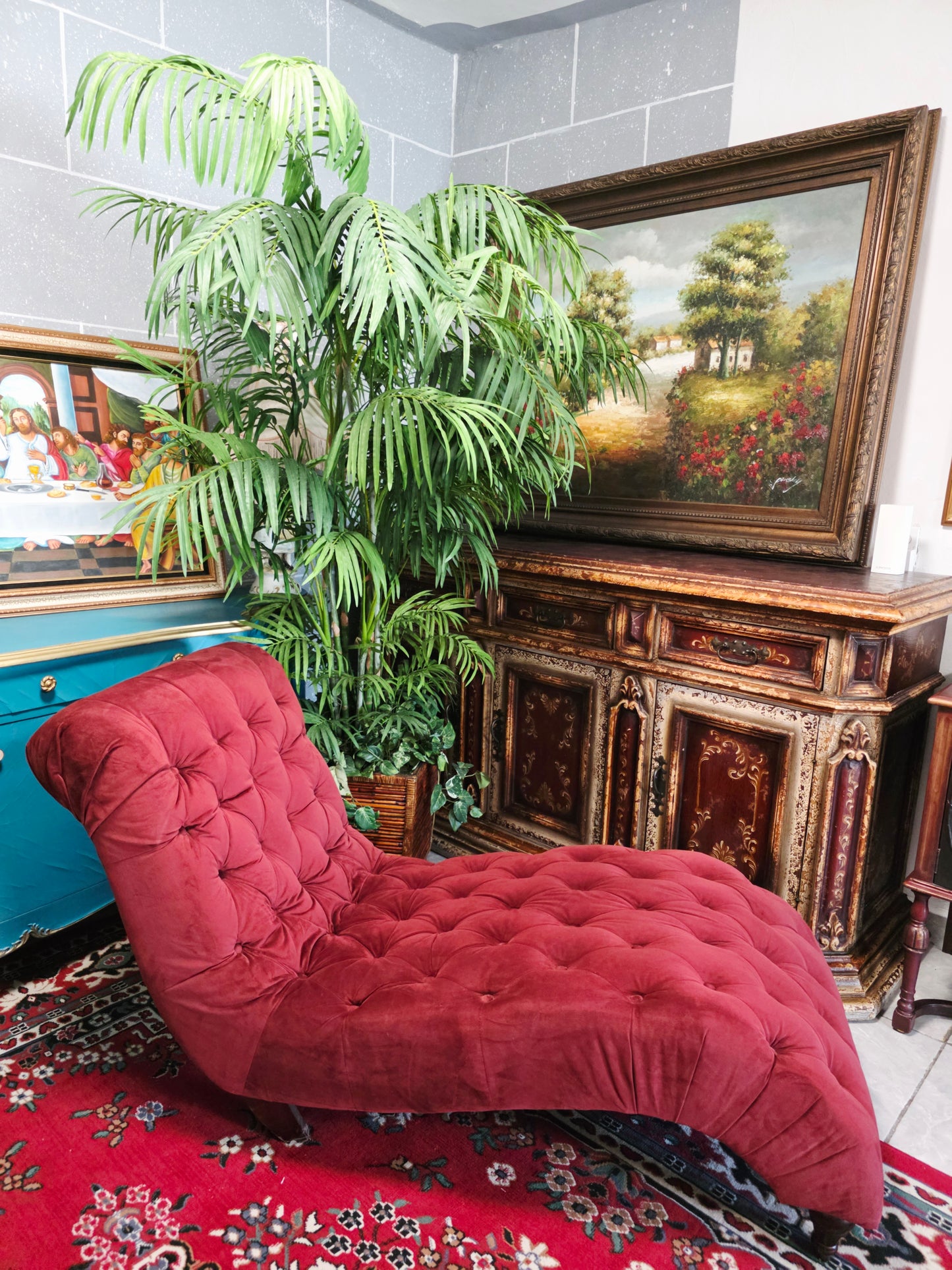 🌿 Par de Palmeras Artificiales Areca – Elegancia Tropical Atemporal 🌿