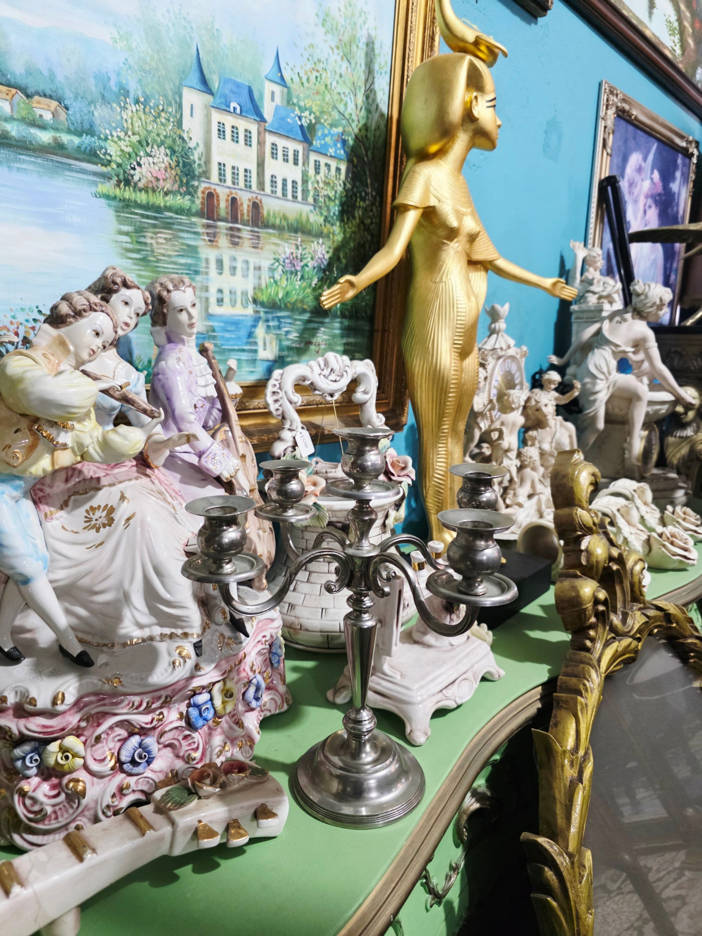 🔥🕯️🔥Candelabro de Acero Inoxidable — Diseño Clásico con Brillo Contemporáneo 🔥🕯️🔥