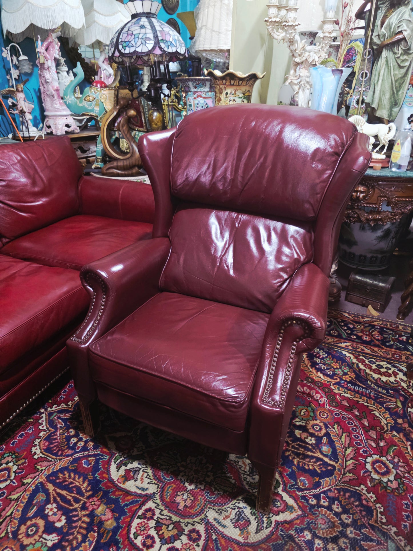 ✨🛋️Sillon Reclinable de Piel – Elegancia Clásica y Confort Atemporal 🛋️✨