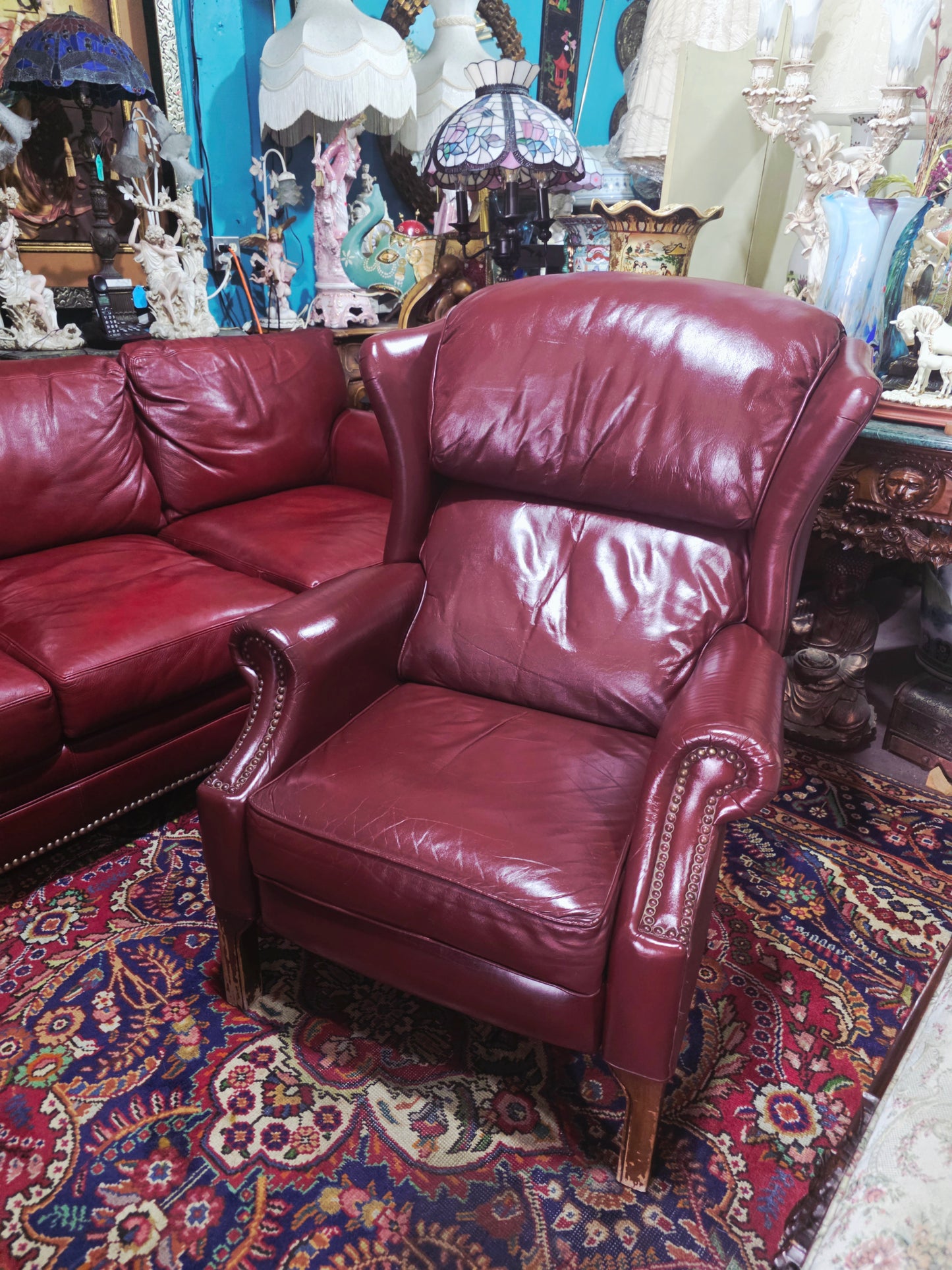 ✨🛋️Sillon Reclinable de Piel – Elegancia Clásica y Confort Atemporal 🛋️✨