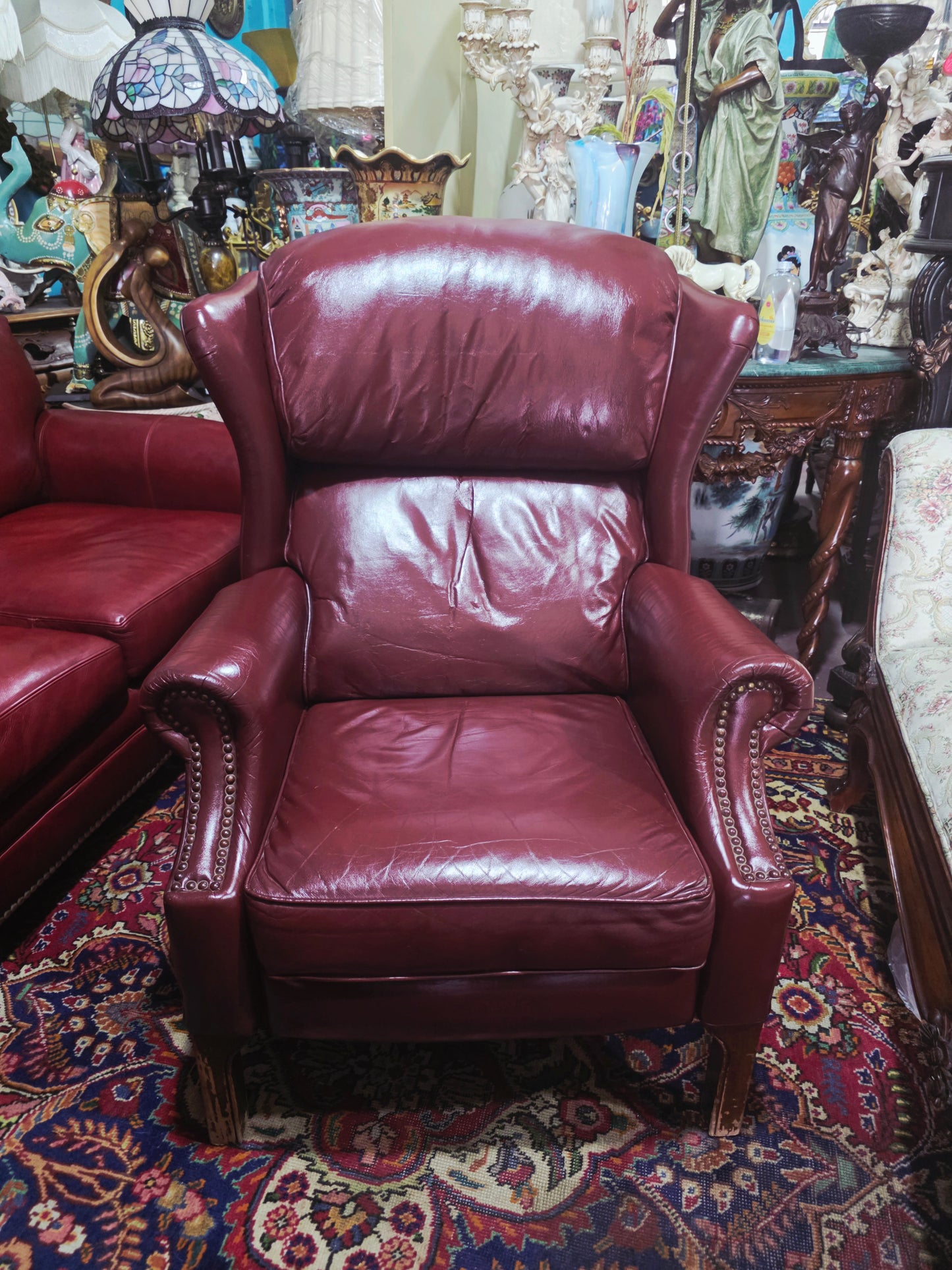 ✨🛋️Sillon Reclinable de Piel – Elegancia Clásica y Confort Atemporal 🛋️✨