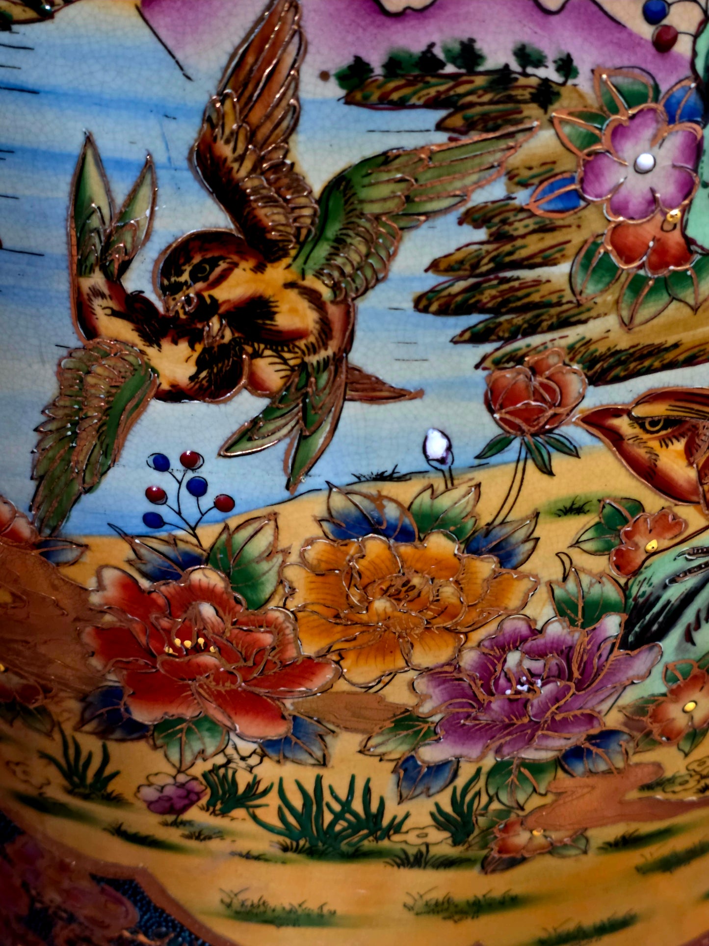 🎎🏮 🇨🇳 Jarron Imperial Satsuma – Arte Cerámico de Gran Escala🏮🎎🇨🇳