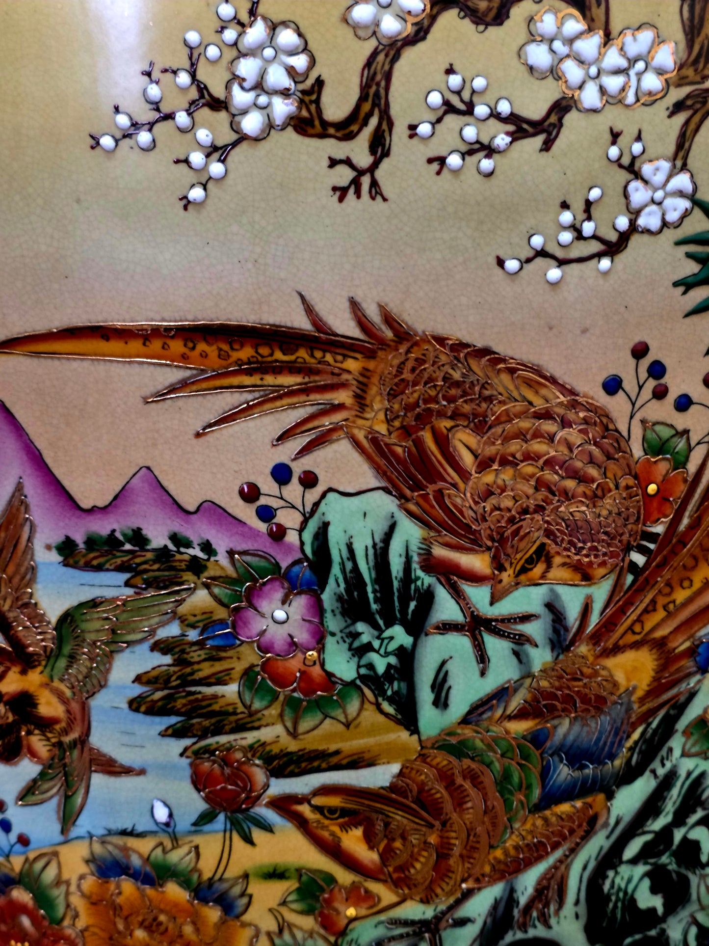 🎎🏮 🇨🇳 Jarron Imperial Satsuma – Arte Cerámico de Gran Escala🏮🎎🇨🇳