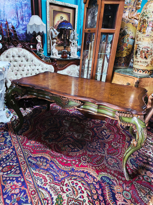 John-Richard "European Crossroads" Vintage Desk✨