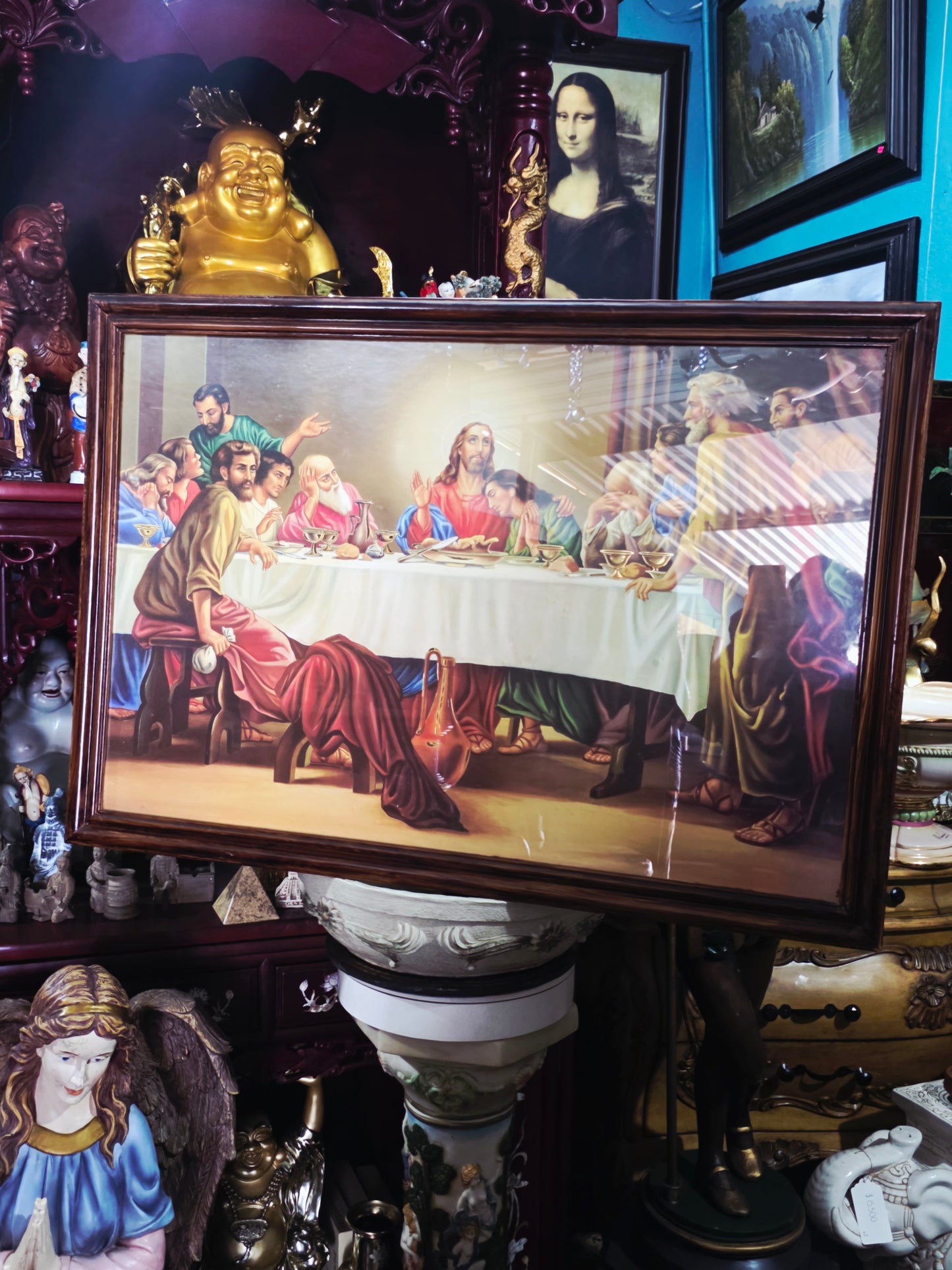 Representation painting of The Last Supper🌿🏛️🖼️