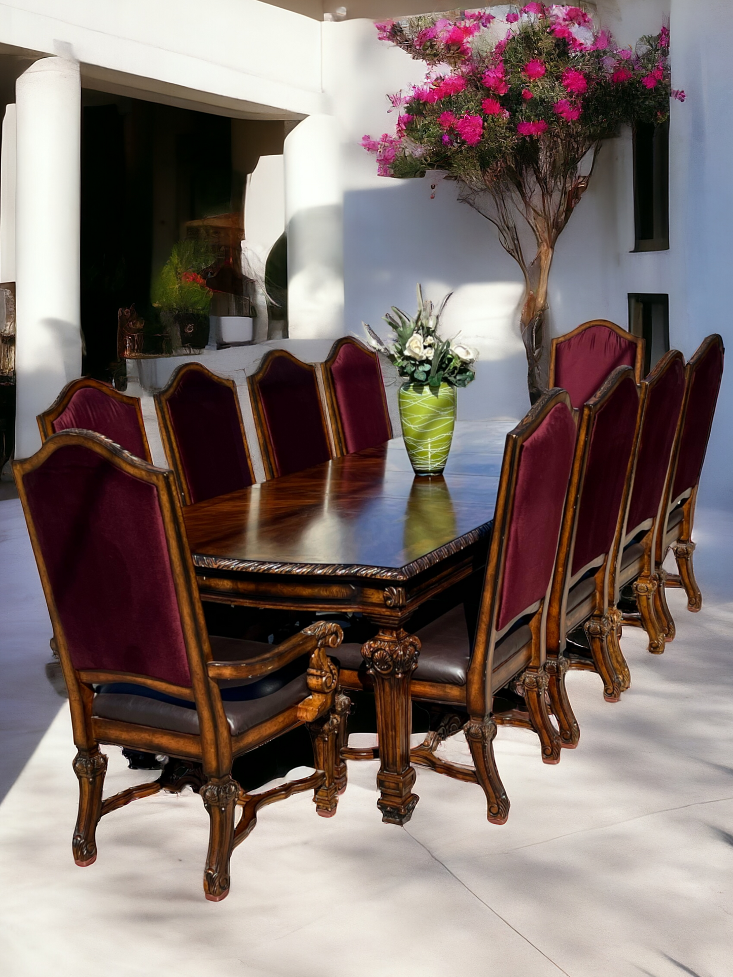 🍽️🏡 Comedor De 10 Sillas, Modelo Casa Mollino de Ashley Furniture 🏡🍽️