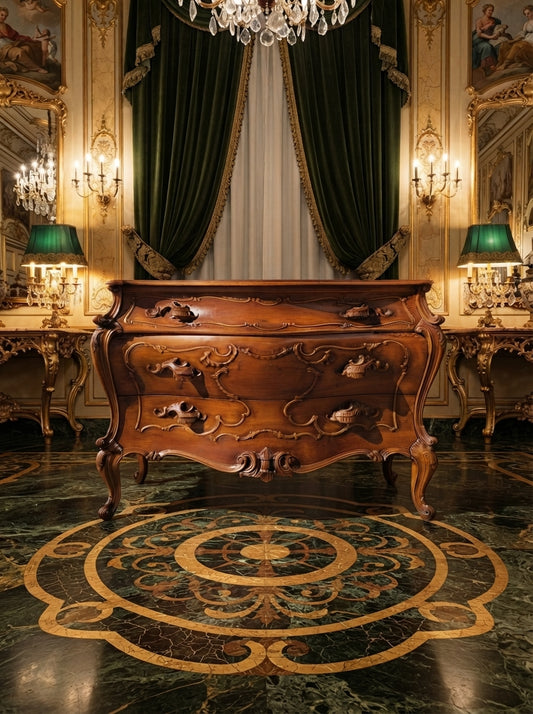 Bombe Italiano Estilo Toscano Provincial: Una Obra Maestra Artesanal ⚜️ 🌟