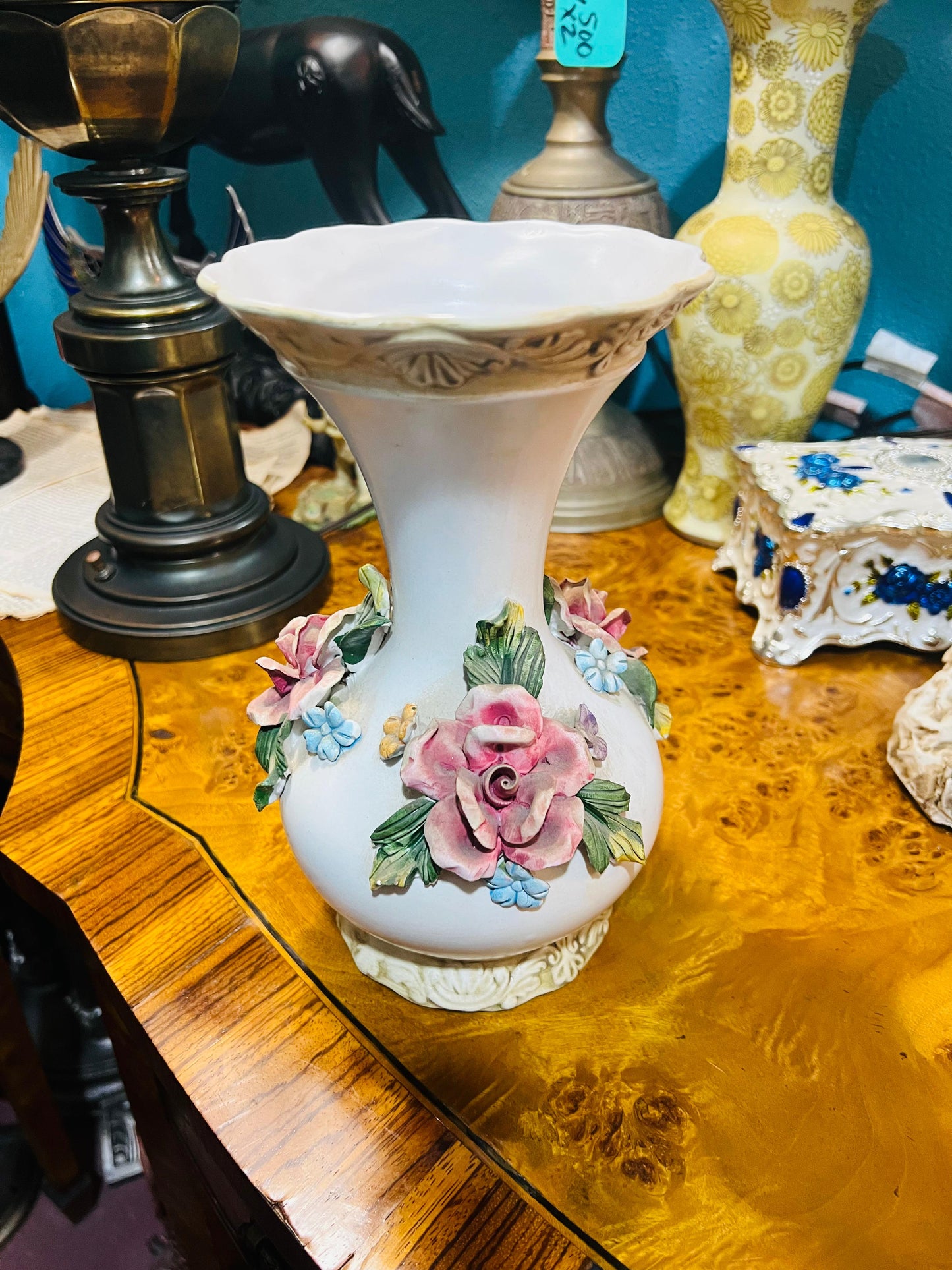 Florero Decorativo Capodimonte 🎨