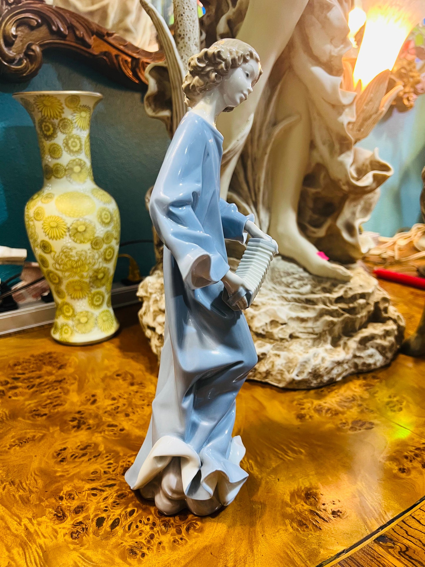 🎨Angel Medico, Porcelana Fina, Lladro 1323, Año de emision 1976🎨