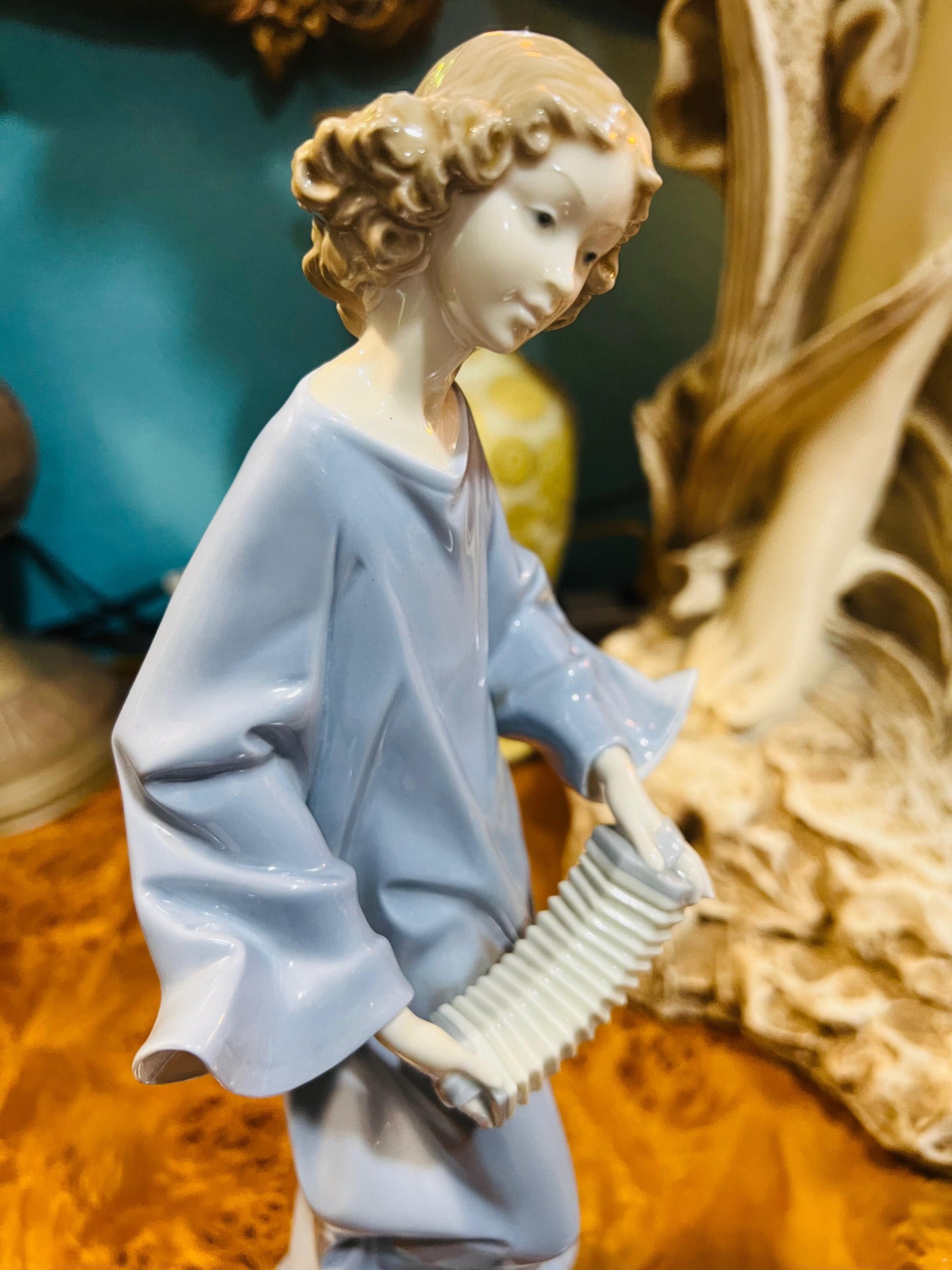 🎨Angel Medico, Porcelana Fina, Lladro 1323, Año de emision 1976🎨