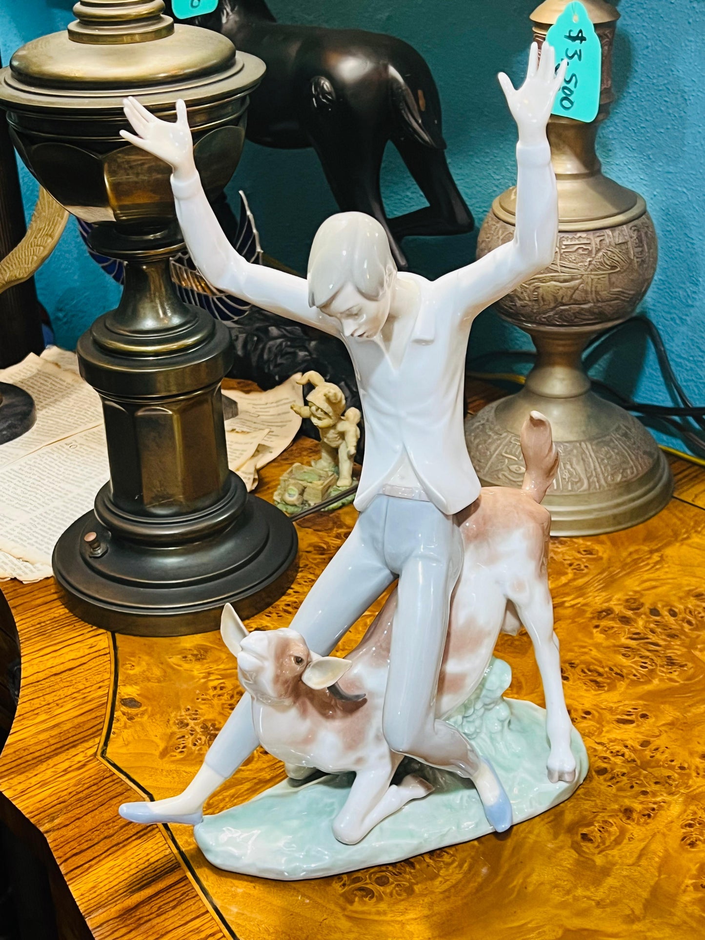 🐐Travesura a La Cabra, Lladro 4780, año de emision 1971🐐