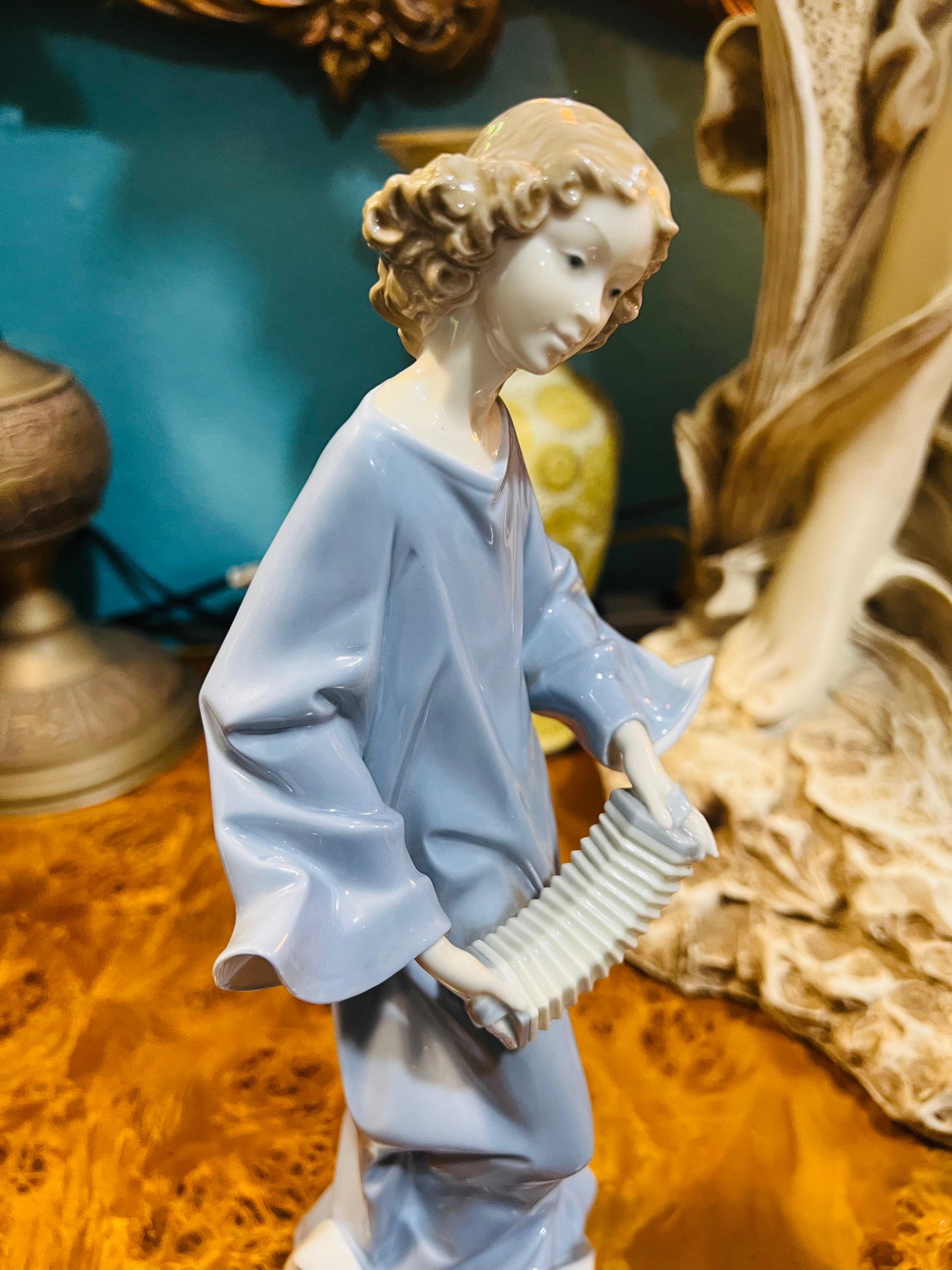 🎨Angel Medico, Porcelana Fina, Lladro 1323, Año de emision 1976🎨