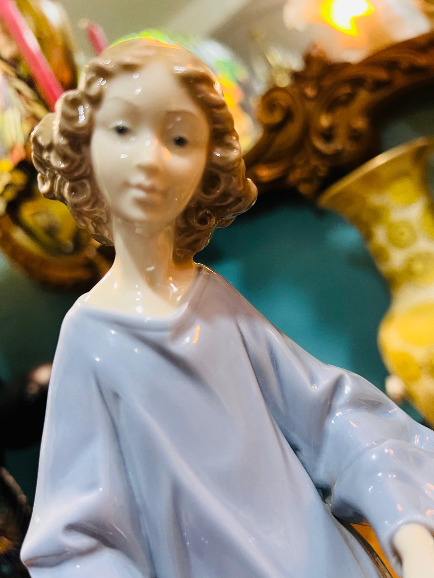 🎨Angel Medico, Porcelana Fina, Lladro 1323, Año de emision 1976🎨