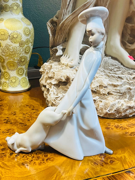 Escultura Lladro - Cocinero En Apuros 🎨