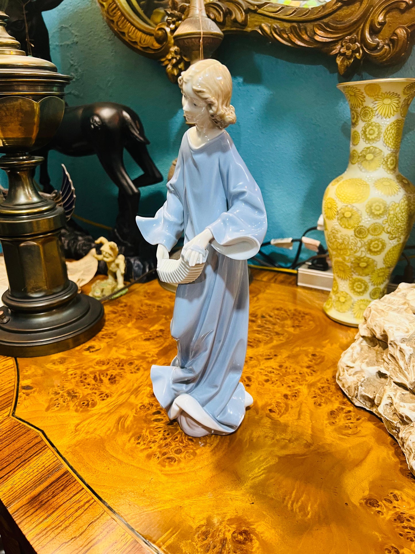 🎨Angel Medico, Porcelana Fina, Lladro 1323, Año de emision 1976🎨