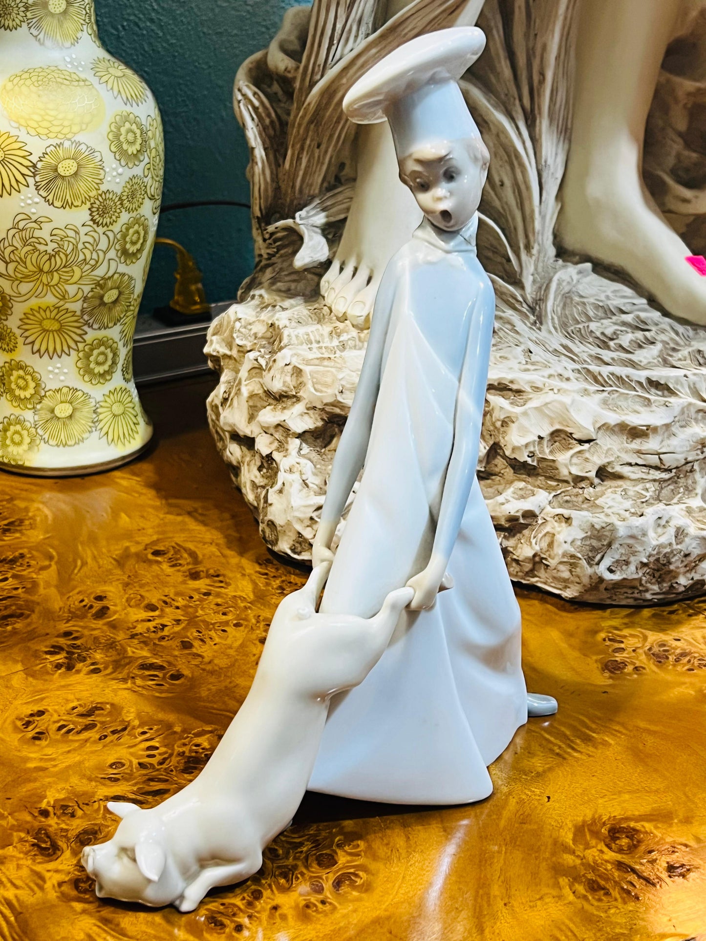 Escultura Lladro - Cocinero En Apuros 🎨