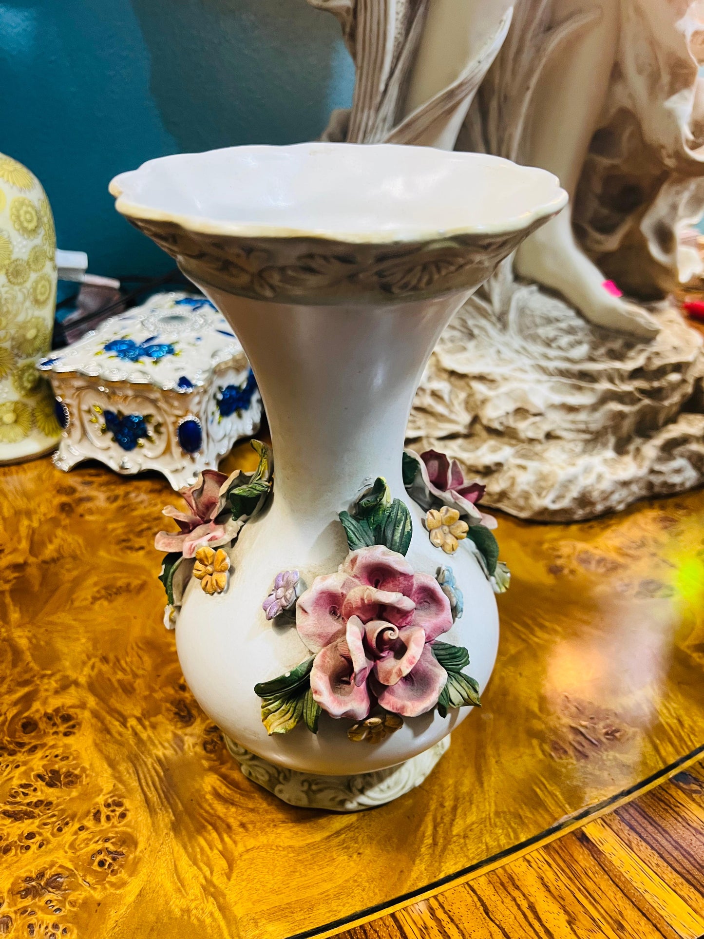 Florero Decorativo Capodimonte 🎨