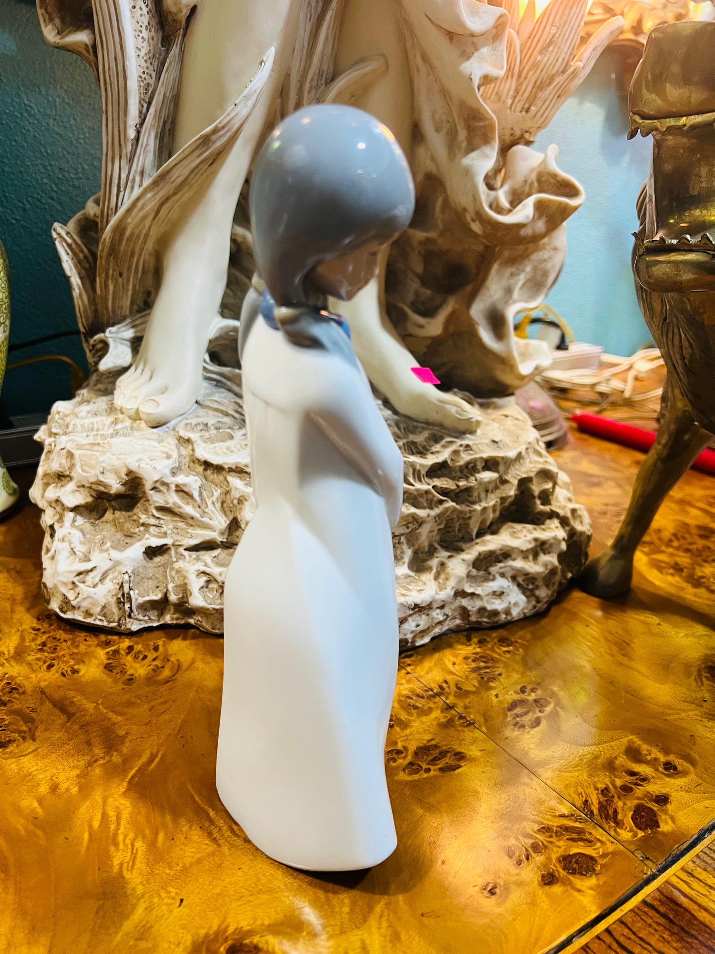 🎨Jovencita con vestido azul de REX Valencia🎨