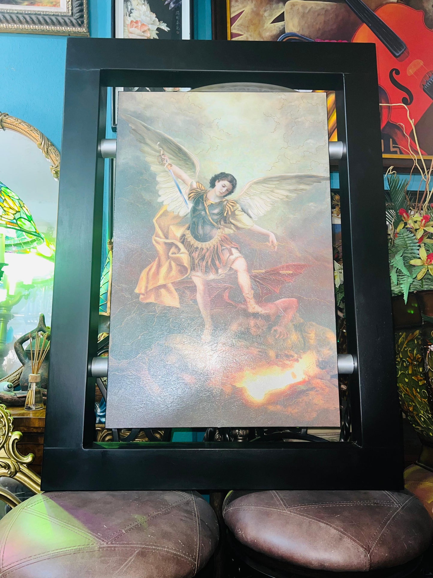 🎨 Litografia de Arcangel Miguel 🎨