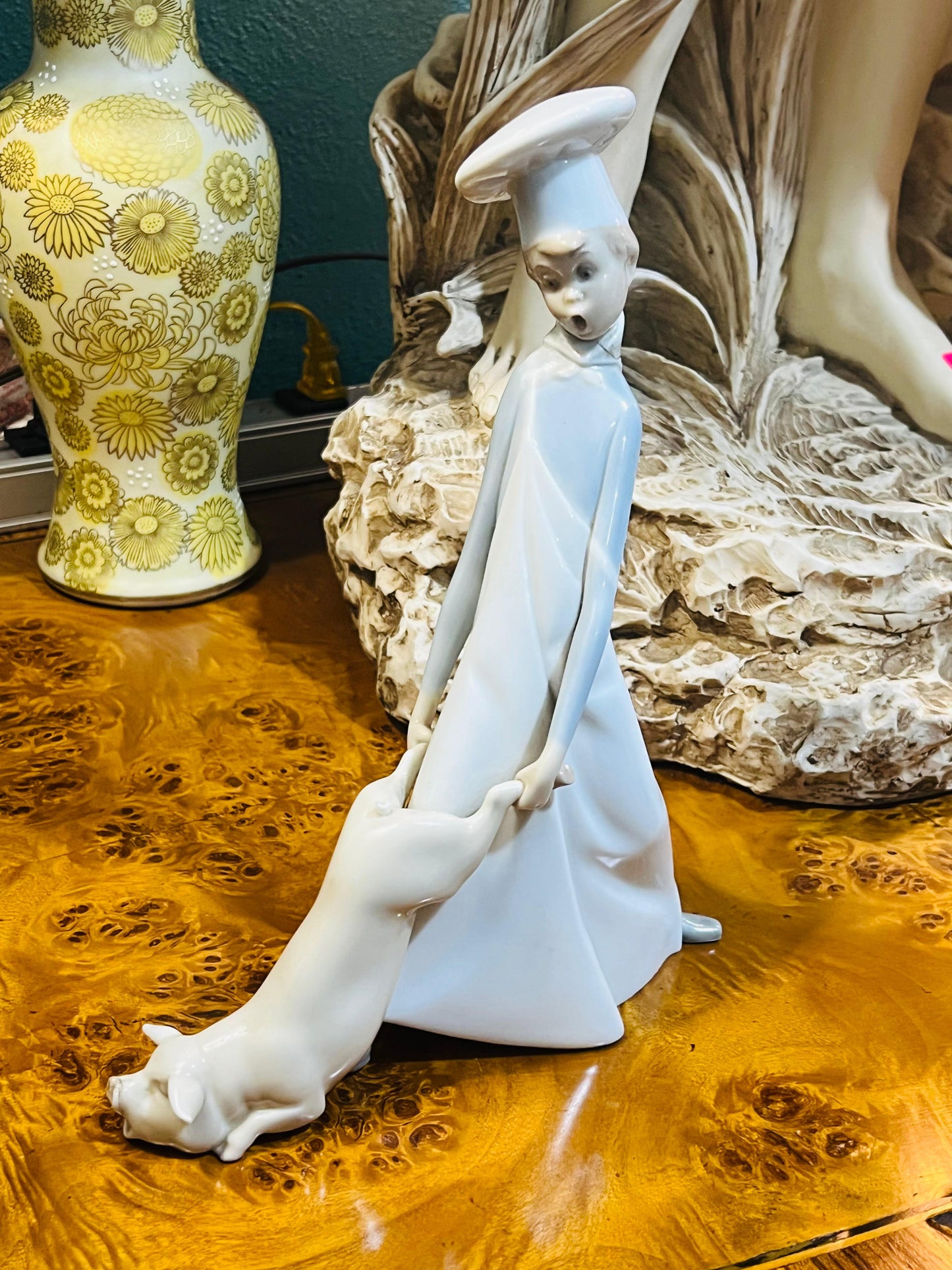 Escultura Lladro - Cocinero En Apuros 🎨