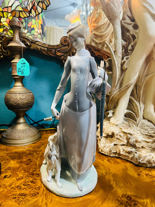 🌸Dama con chal, Lladro 8679, Emision 2014🌸