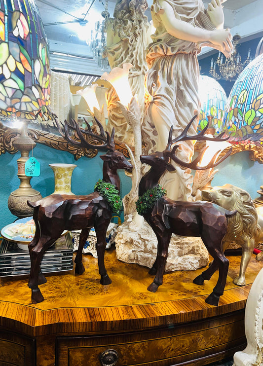 🎄 🎅 ❄️ ⛄🦌Par de Venados 🦌⛄❄️🎅🎄