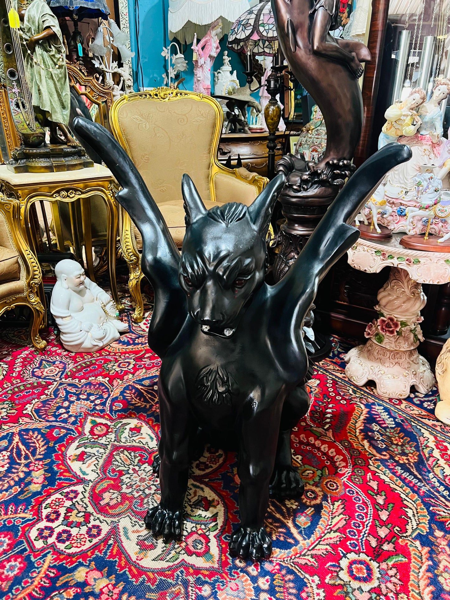 🖤🕸️🦁 Chimera de Alta Calidad en Fibra de Vidrio 🦇🕸️🖤