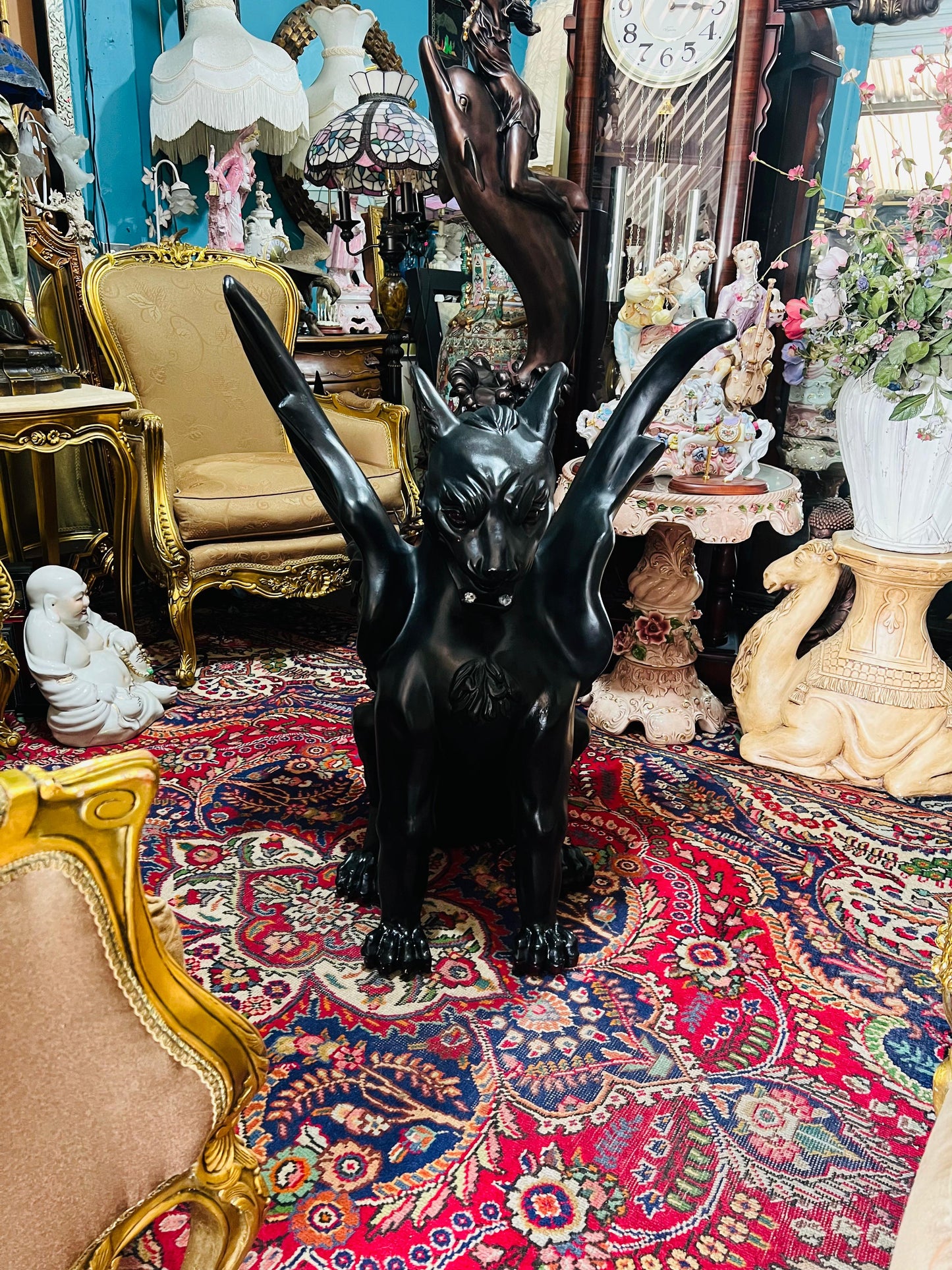🖤🕸️🦁 Chimera de Alta Calidad en Fibra de Vidrio 🦇🕸️🖤