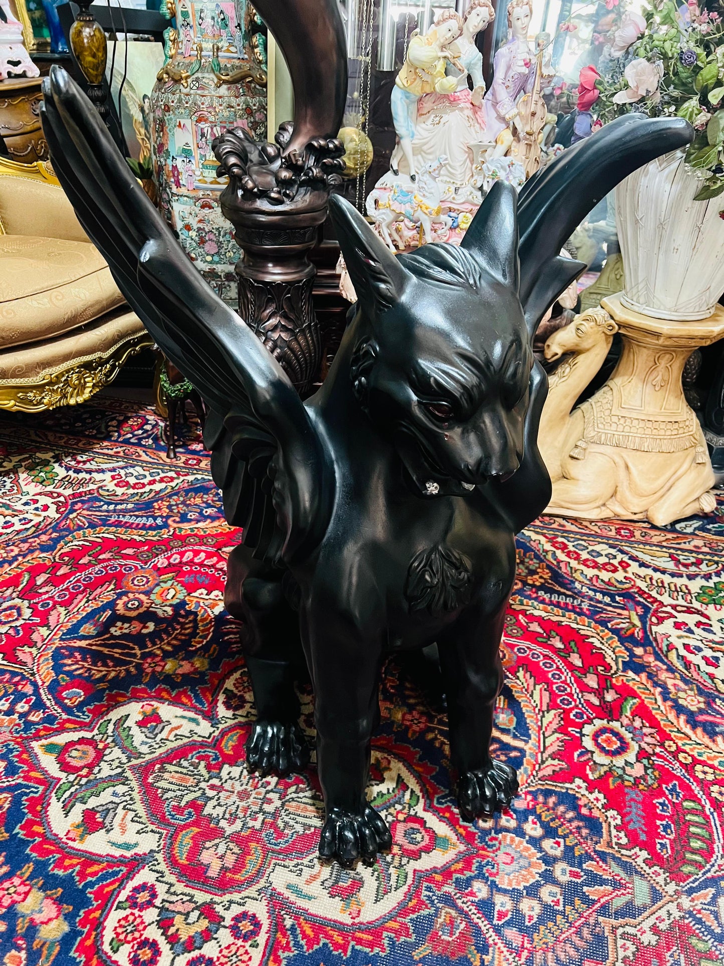 🖤🕸️🦁 Chimera de Alta Calidad en Fibra de Vidrio 🦇🕸️🖤