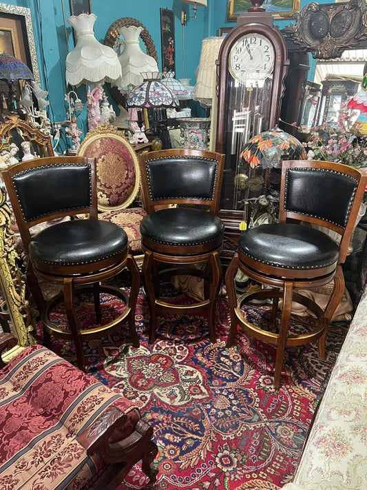 🪑🪑🪑 Conjunto de Bancos Giratorios de 3 Piezas de Safavieh Home Collection 🪑🪑🪑