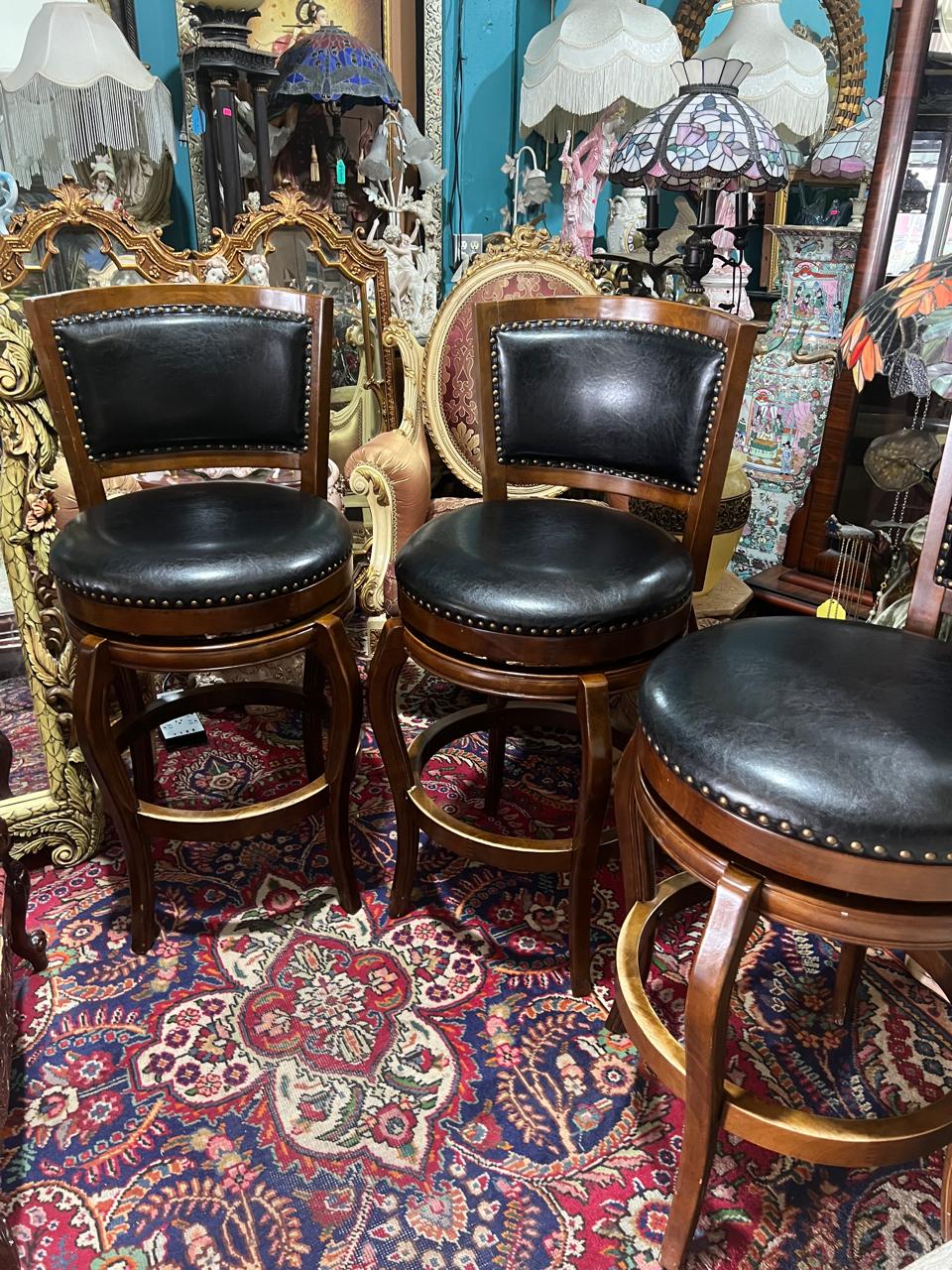 🪑🪑🪑 Conjunto de Bancos Giratorios de 3 Piezas de Safavieh Home Collection 🪑🪑🪑