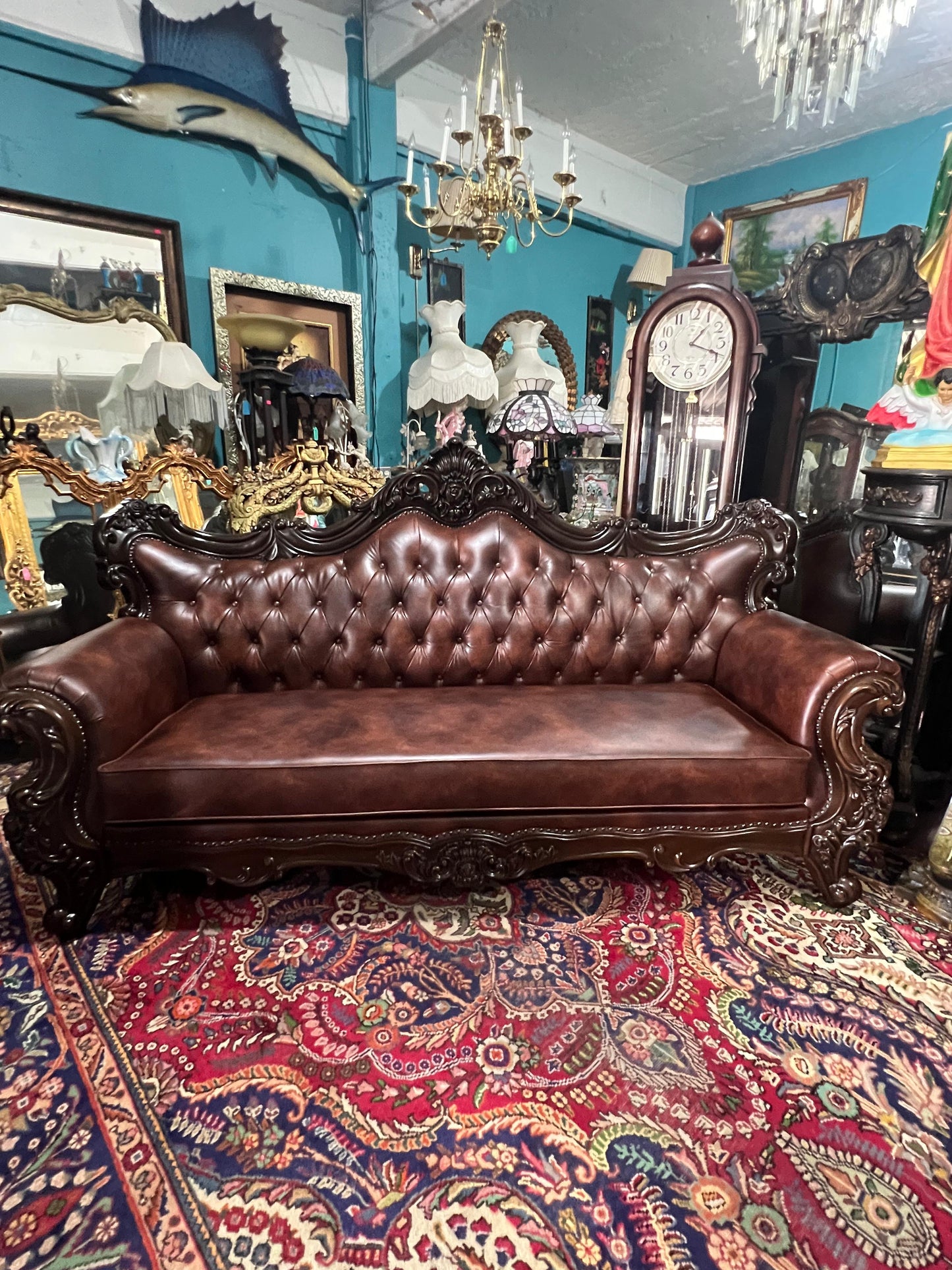 🛋️ Sofa Palencia de Furniture of America - Elegancia y Estilo Clásico para tu Hogar 🛋️