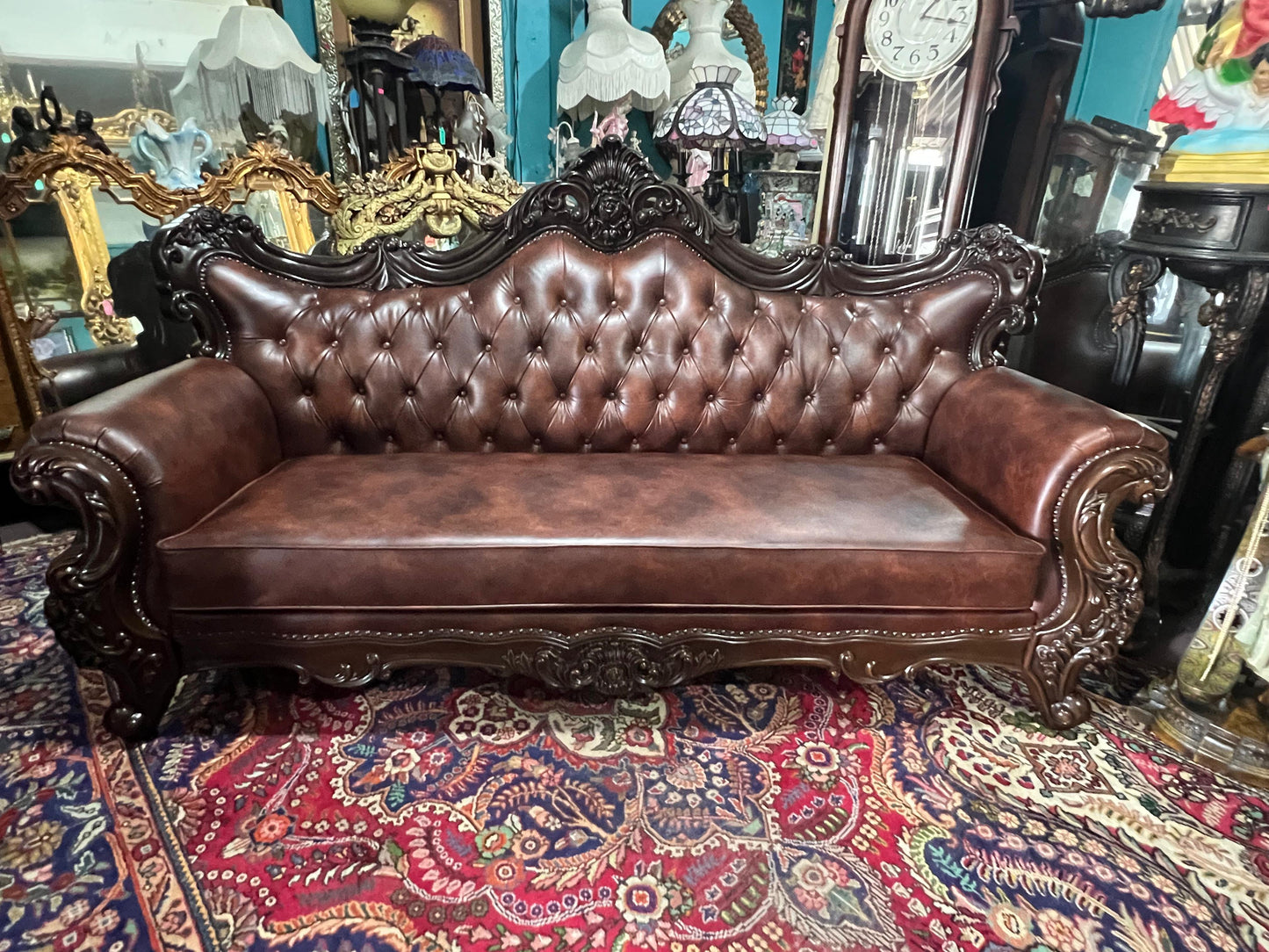 🛋️ Sofa Palencia de Furniture of America - Elegancia y Estilo Clásico para tu Hogar 🛋️