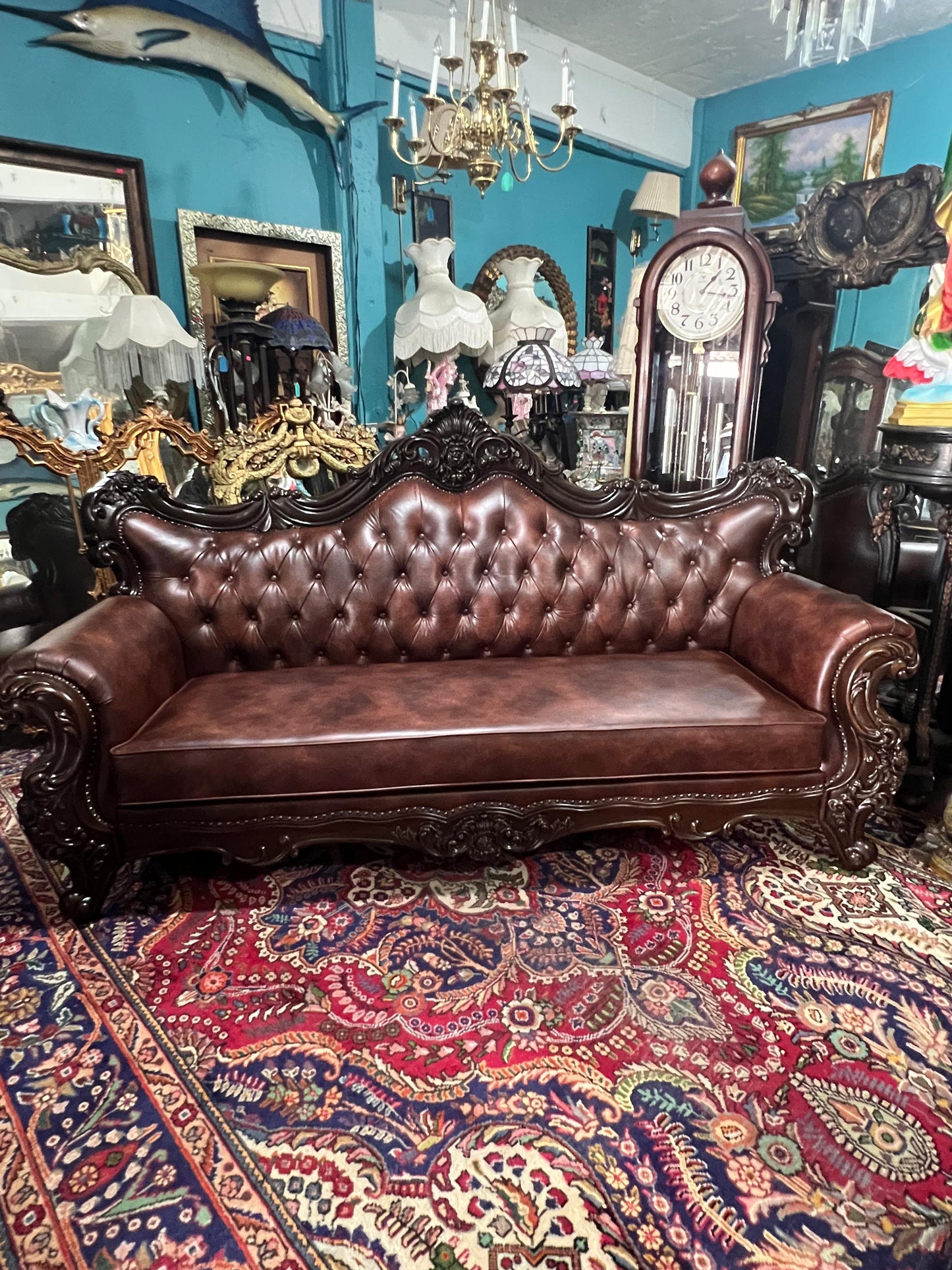 🛋️ Sofa Palencia de Furniture of America - Elegancia y Estilo Clásico para tu Hogar 🛋️